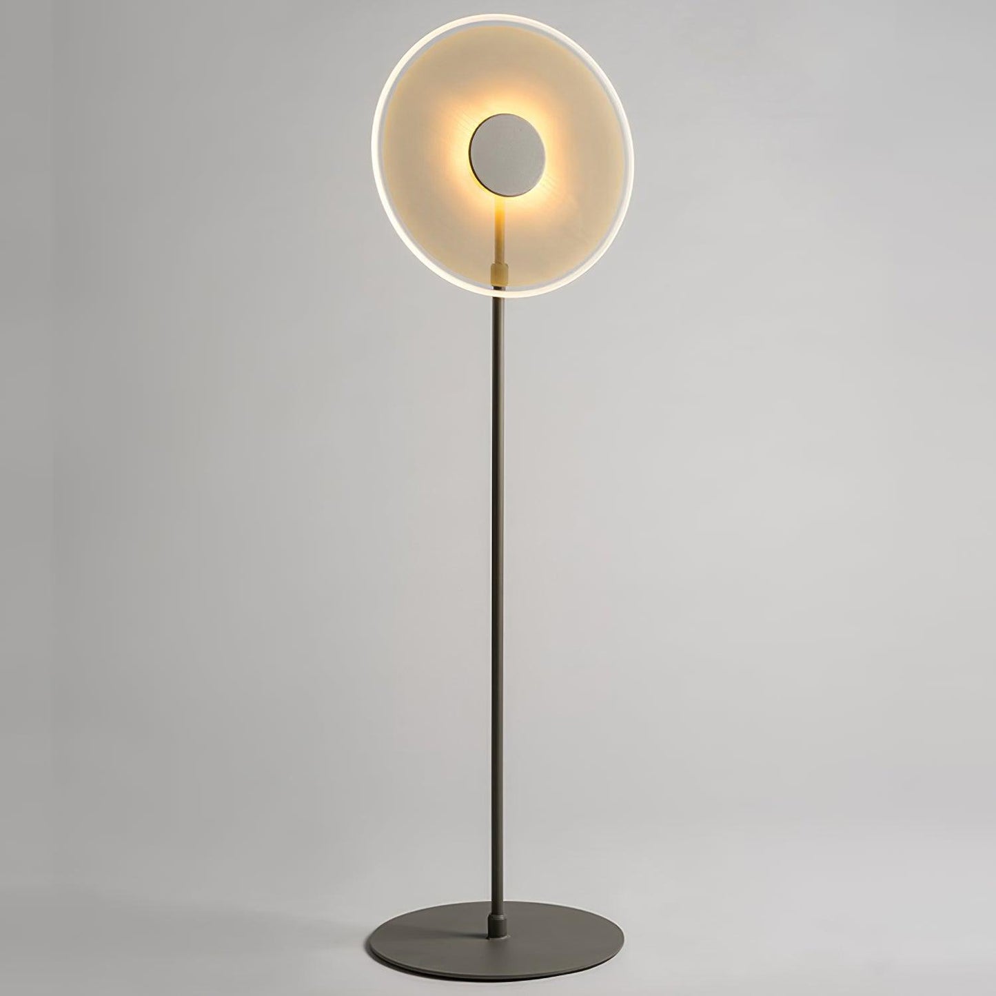 Luxora Floor Lamp - LED Indoor Lighting, Elegant Gold Design