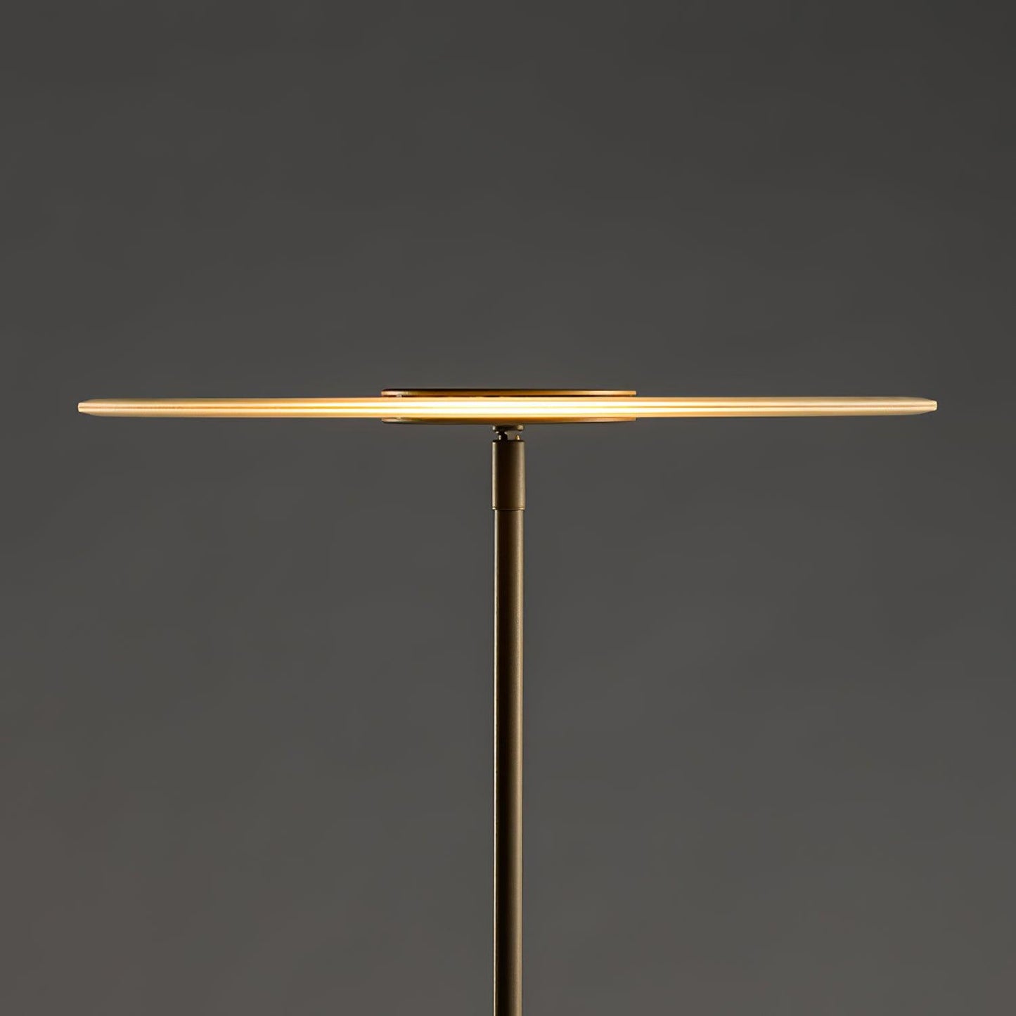 Luxora Floor Lamp - LED Indoor Lighting, Elegant Gold Design