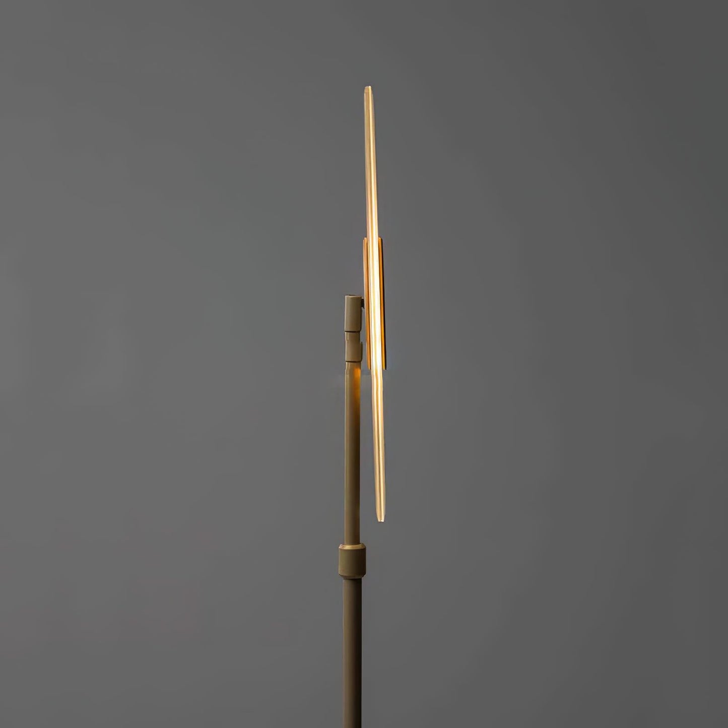 Luxora Floor Lamp - LED Indoor Lighting, Elegant Gold Design