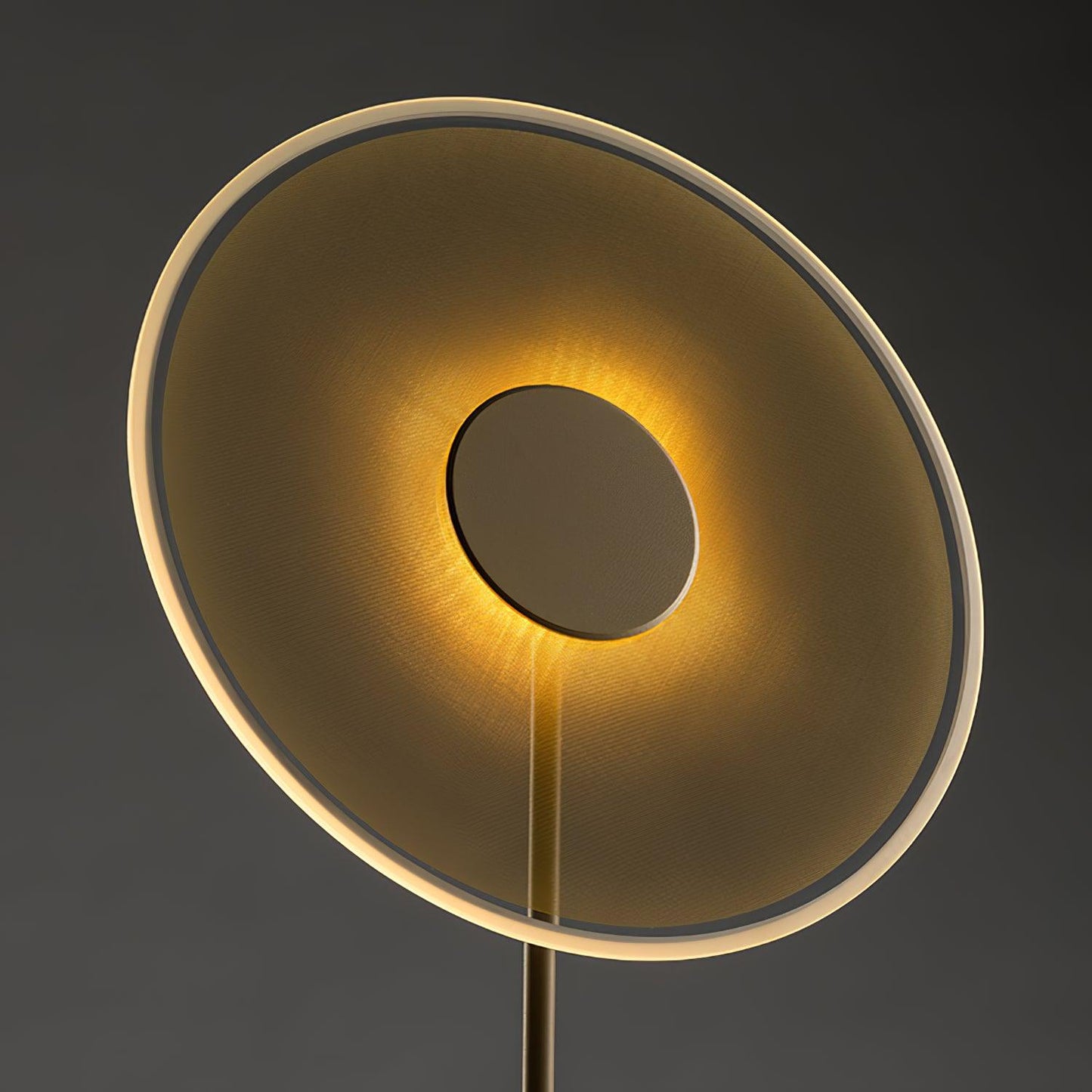 Luxora Floor Lamp - LED Indoor Lighting, Elegant Gold Design