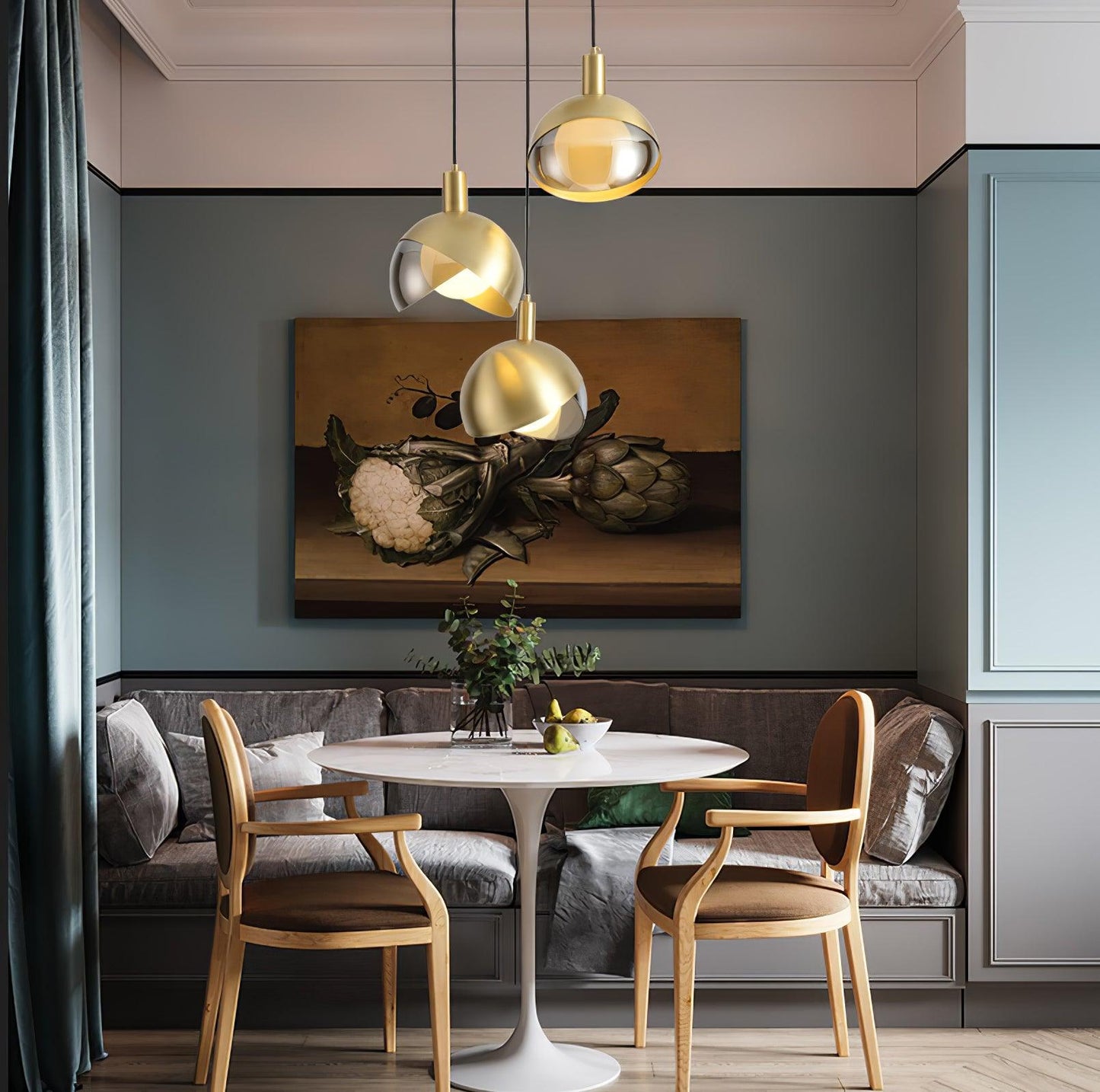 Blonche Luxury Pendant Light - Modern LED Glass Fixture