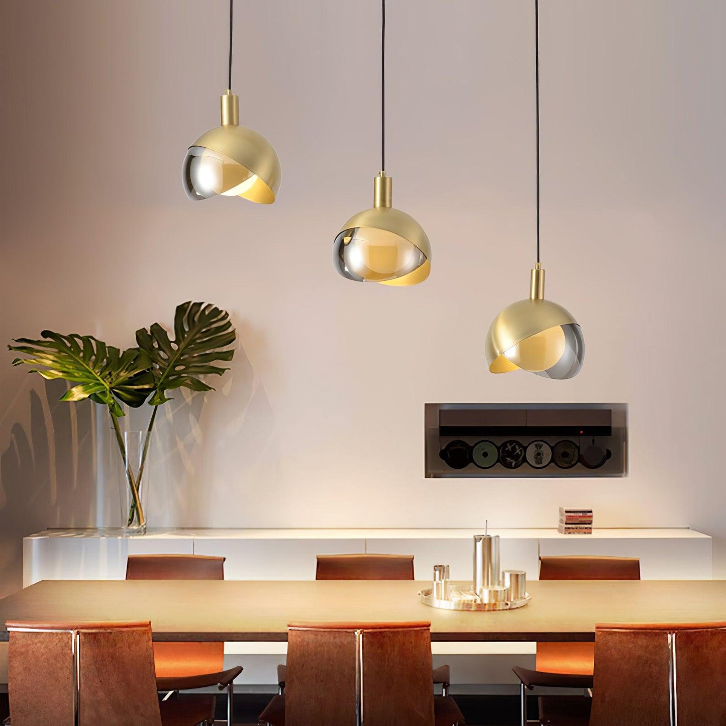 Blonche Luxury Pendant Light - Modern LED Glass Fixture
