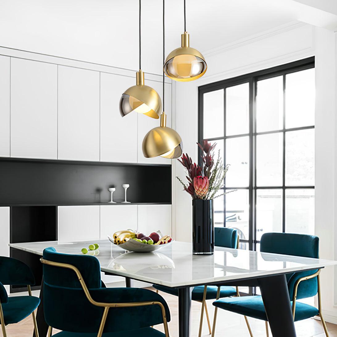 Blonche Luxury Pendant Light - Modern LED Glass Fixture