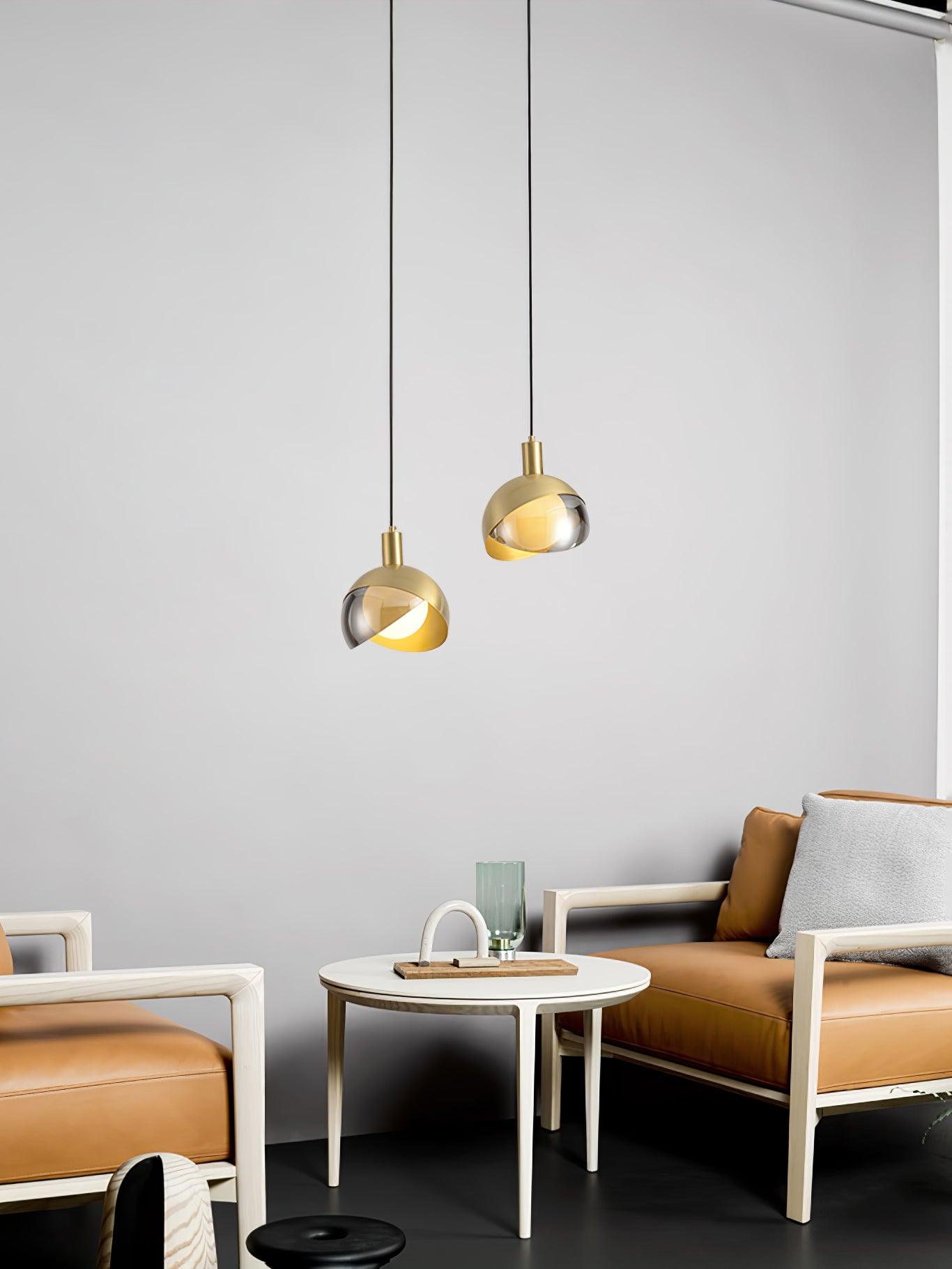 Blonche Luxury Pendant Light - Modern LED Glass Fixture