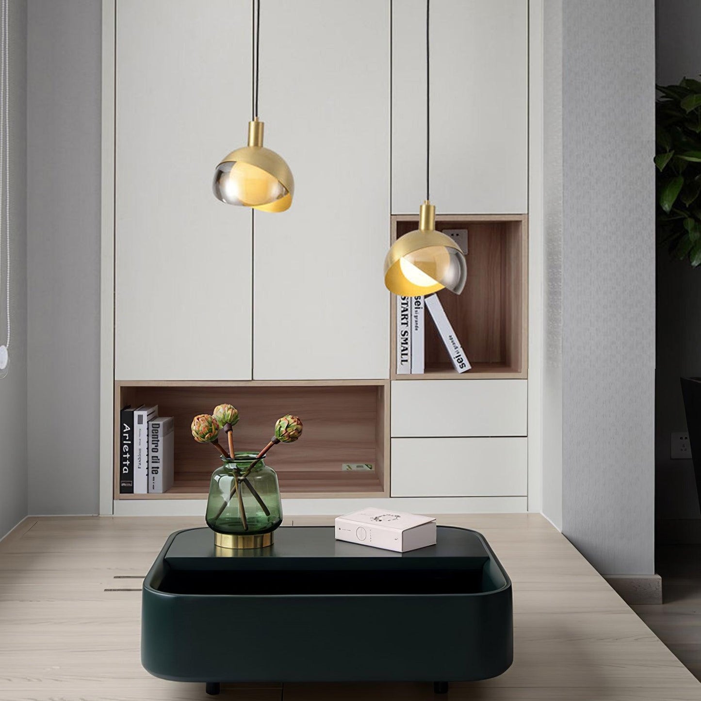 Blonche Luxury Pendant Light - Modern LED Glass Fixture
