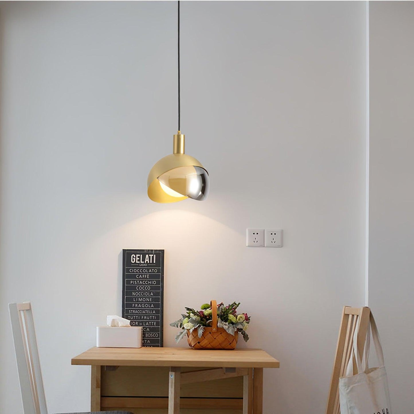 Blonche Luxury Pendant Light - Modern LED Glass Fixture
