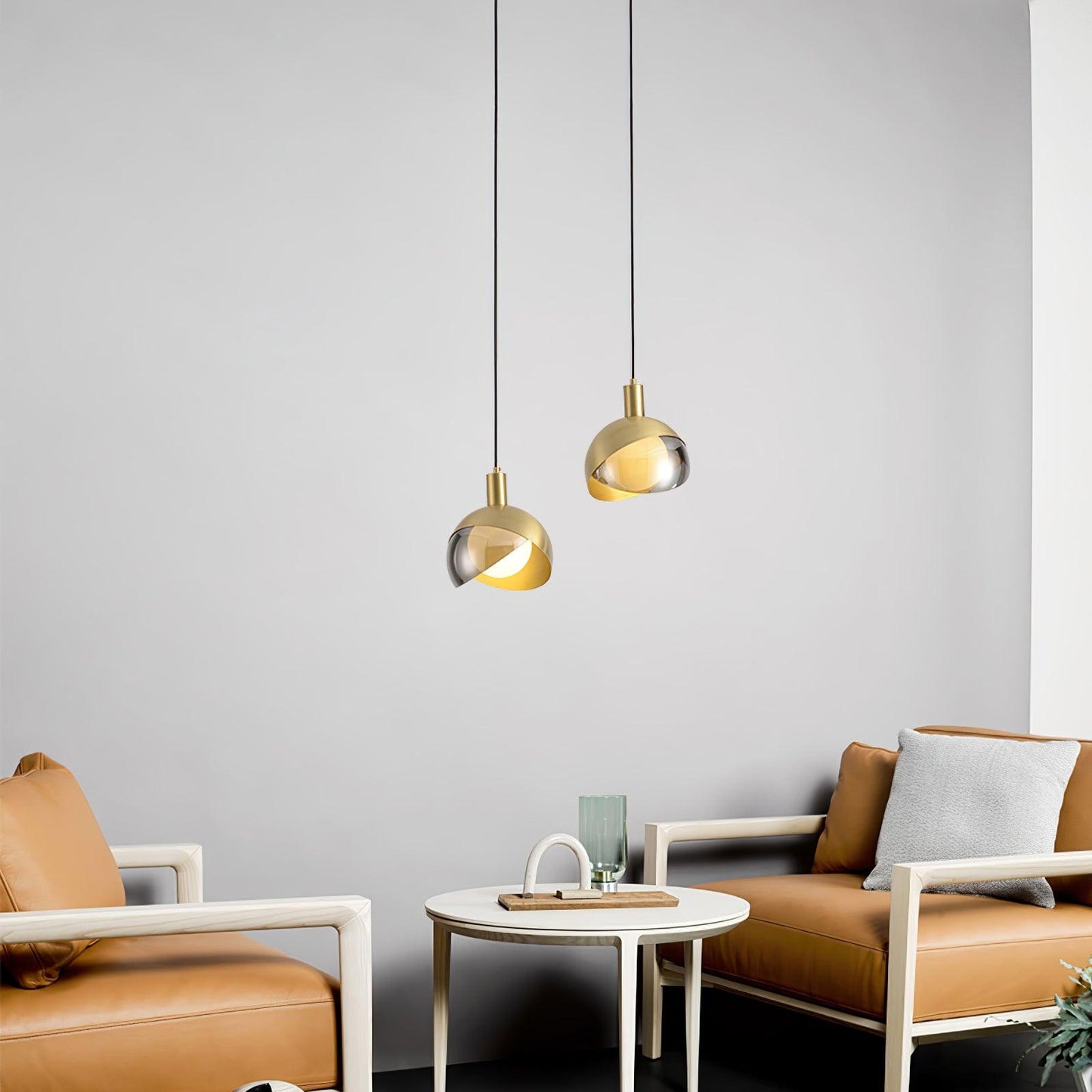 Blonche Luxury Pendant Light - Modern LED Glass Fixture