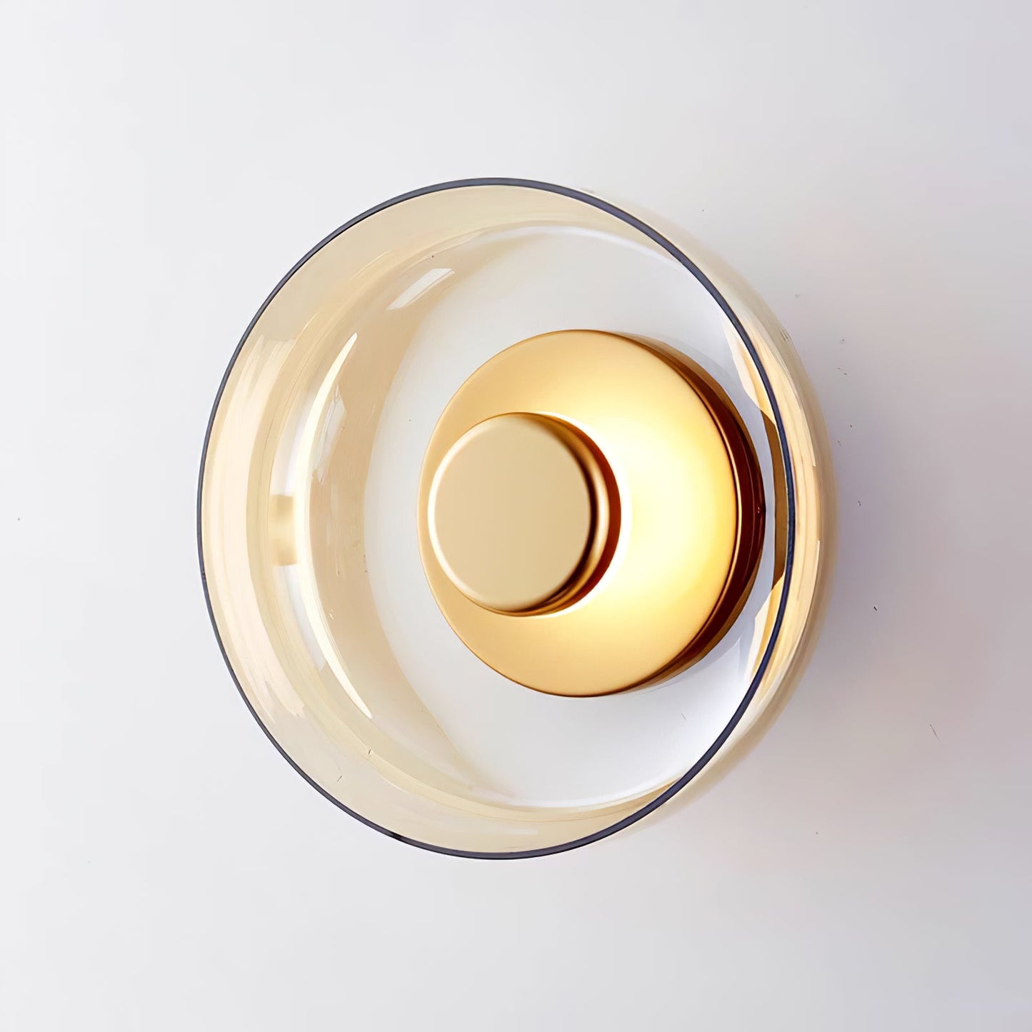 Glimmera Wall Light - Integrated LED Brass Ambient Fixture