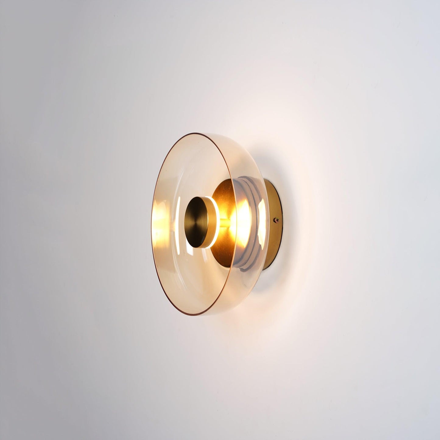 Glimmera Wall Light - Integrated LED Brass Ambient Fixture