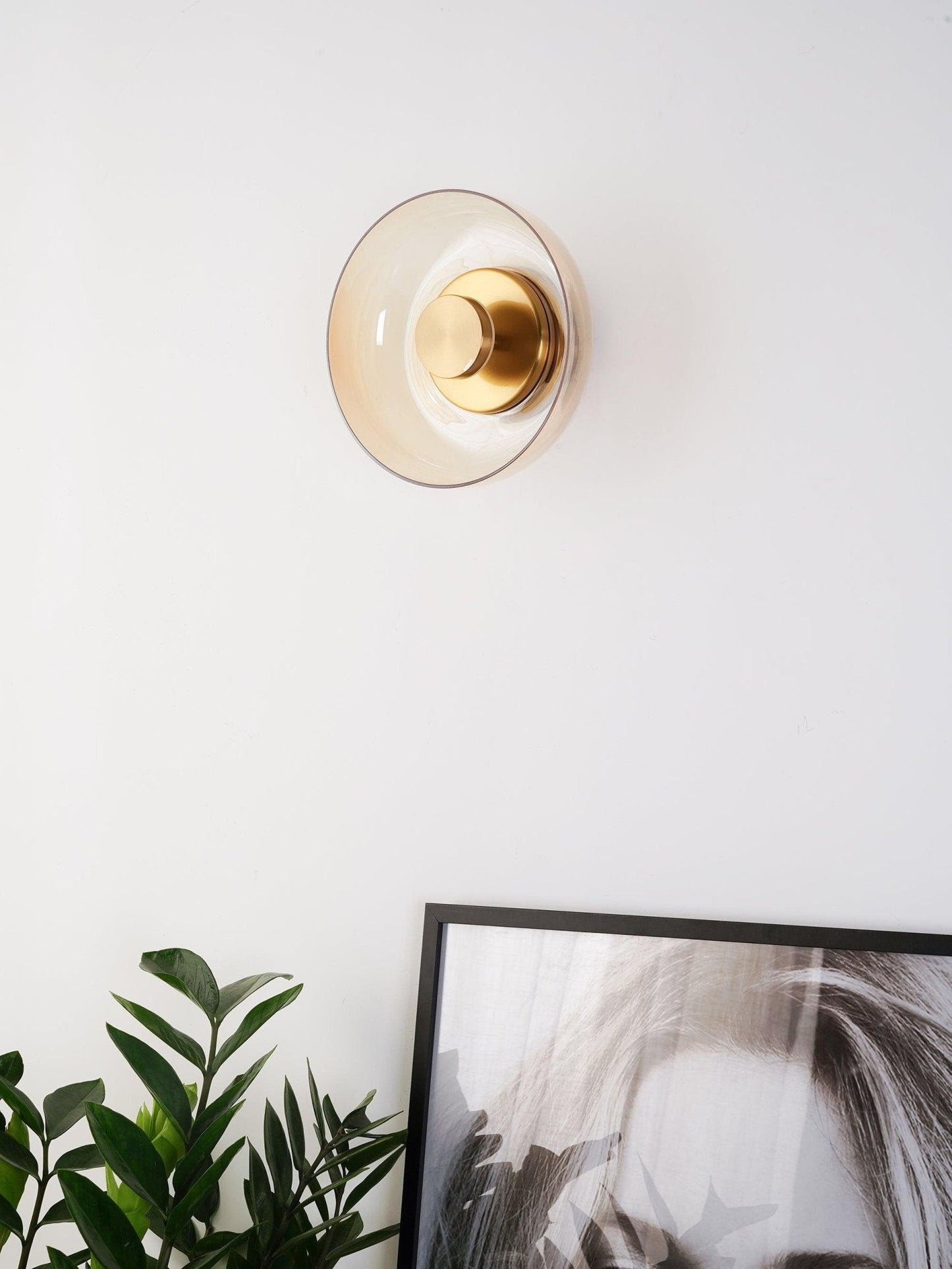 Glimmera Wall Light - Integrated LED Brass Ambient Fixture