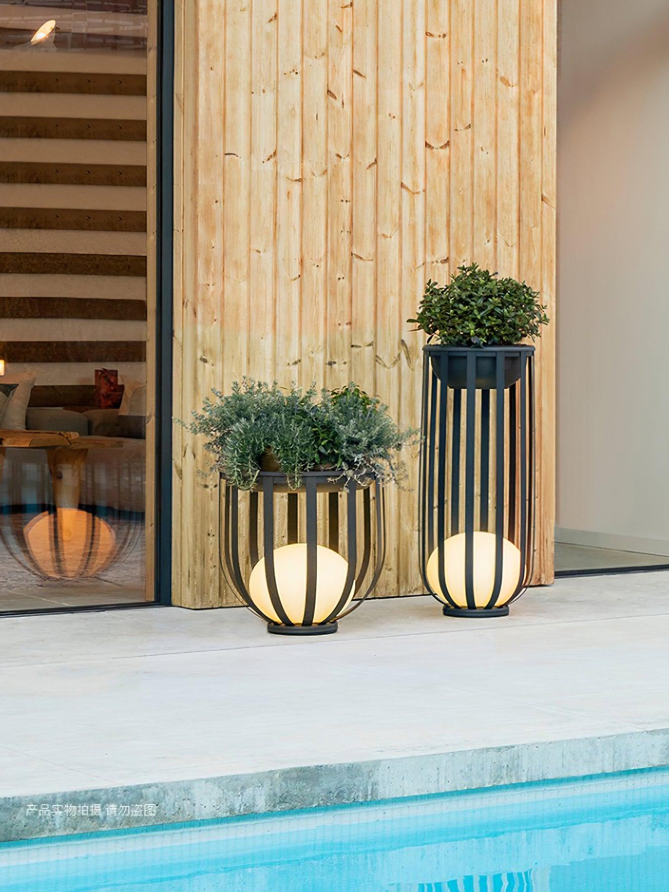 Bols Garden Outdoor Lamp with Dimmable LED and Waterproof Design