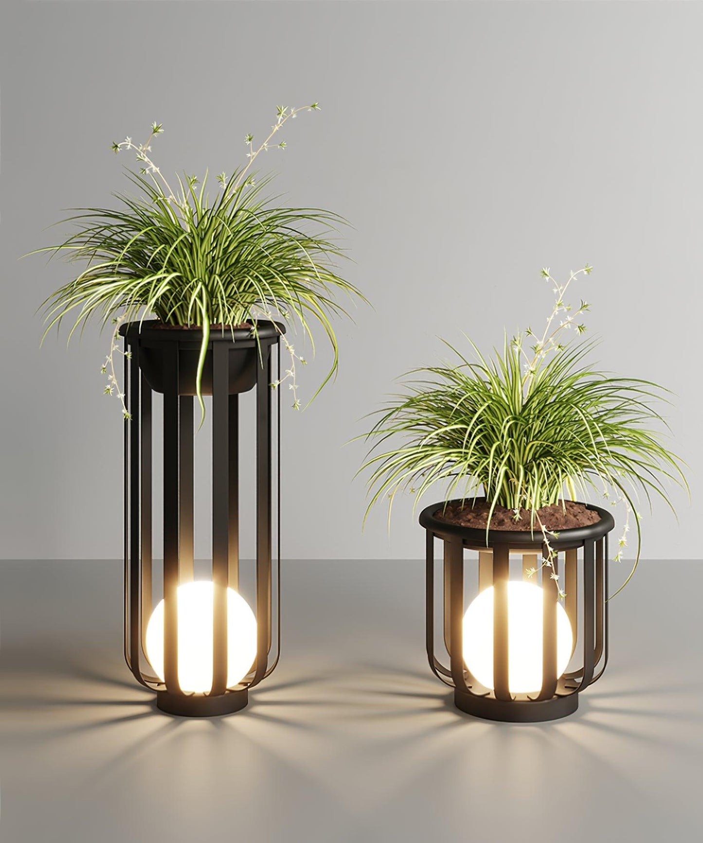 Bols Garden Outdoor Lamp with Dimmable LED and Waterproof Design