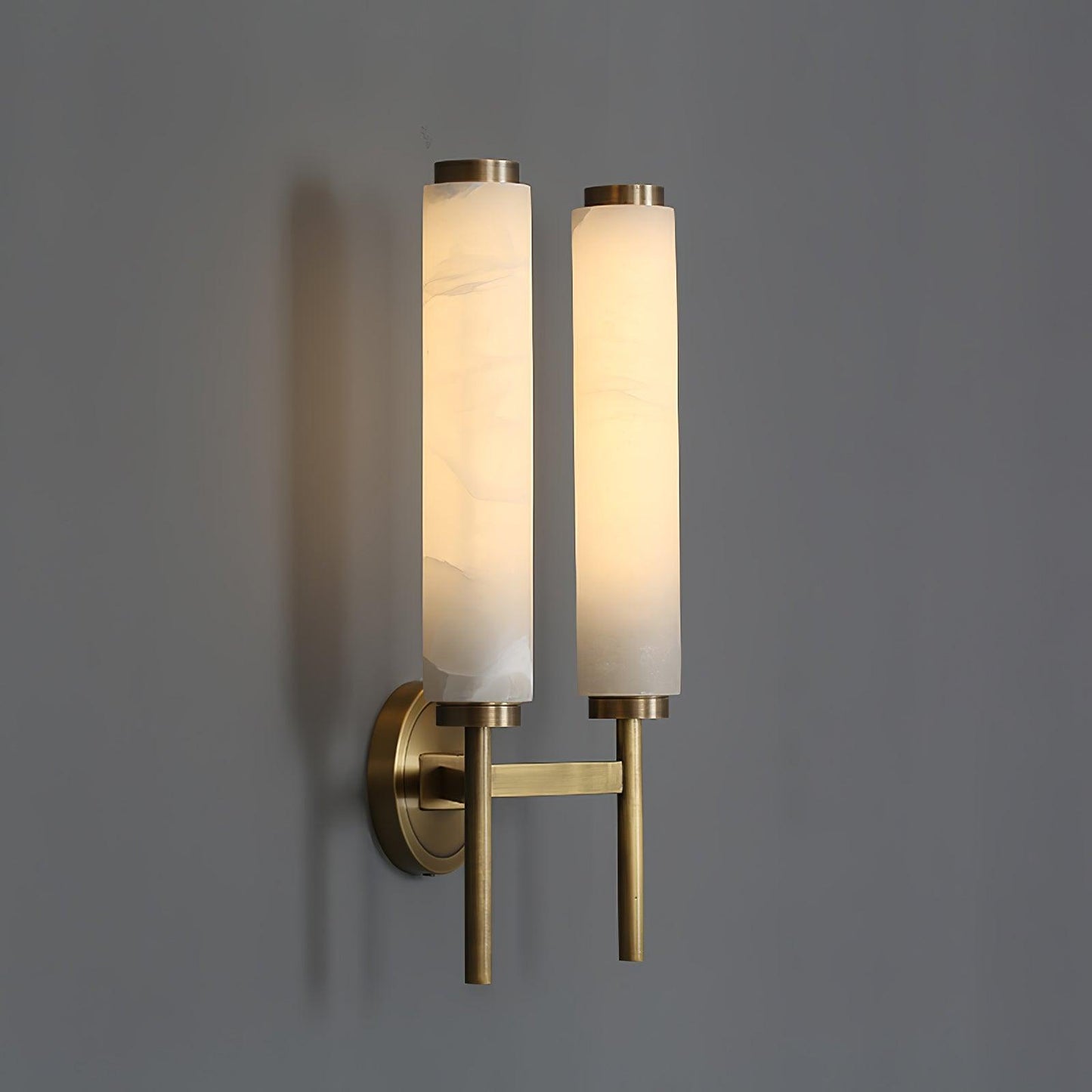 Brindisi Wall Sconce - Antique Brass LED Indoor Lighting