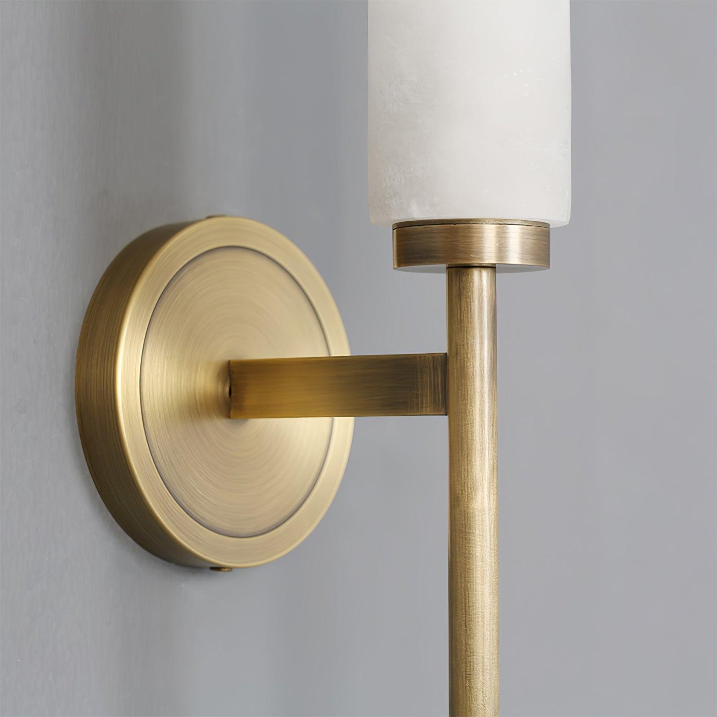 Brindisi Wall Sconce - Antique Brass LED Indoor Lighting