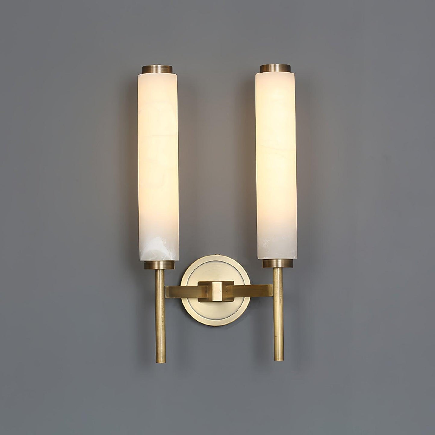 Brindisi Wall Sconce - Antique Brass LED Indoor Lighting