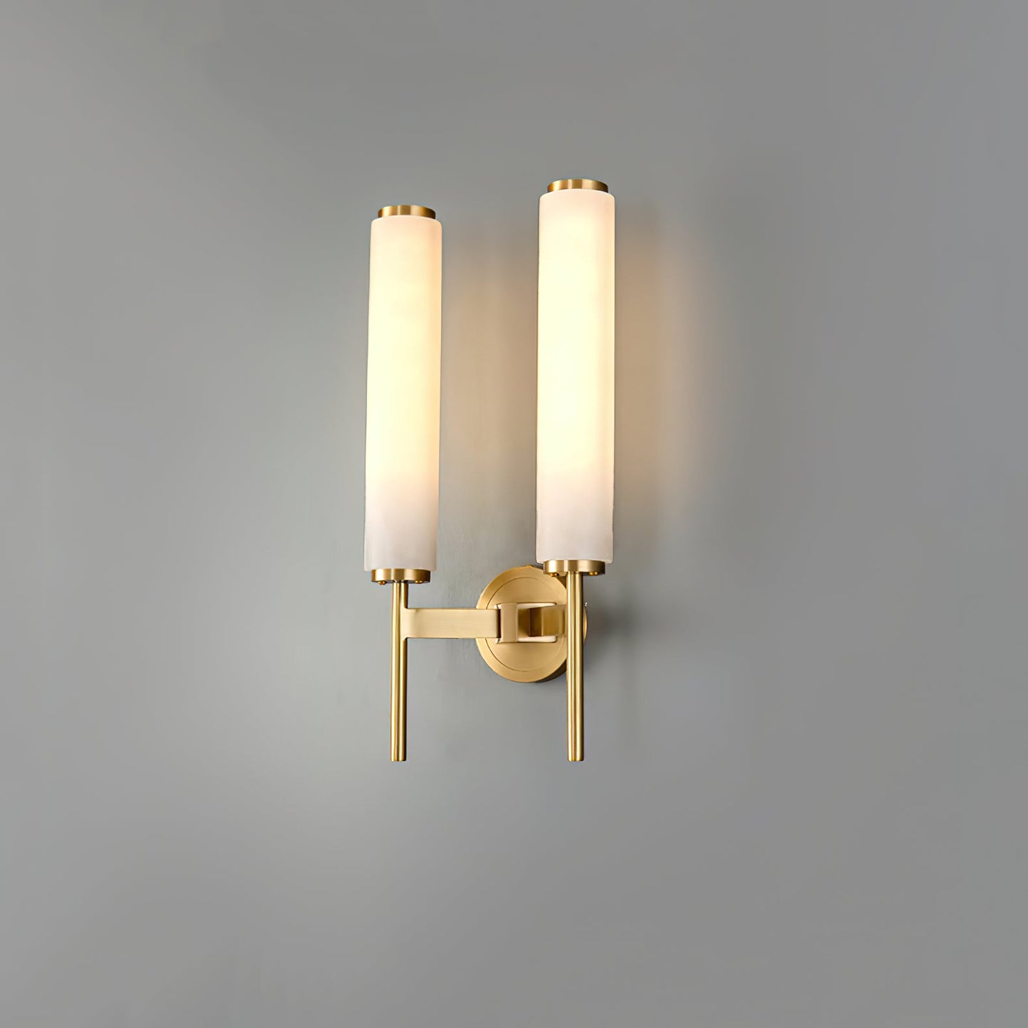 Brindisi Wall Sconce - Antique Brass LED Indoor Lighting