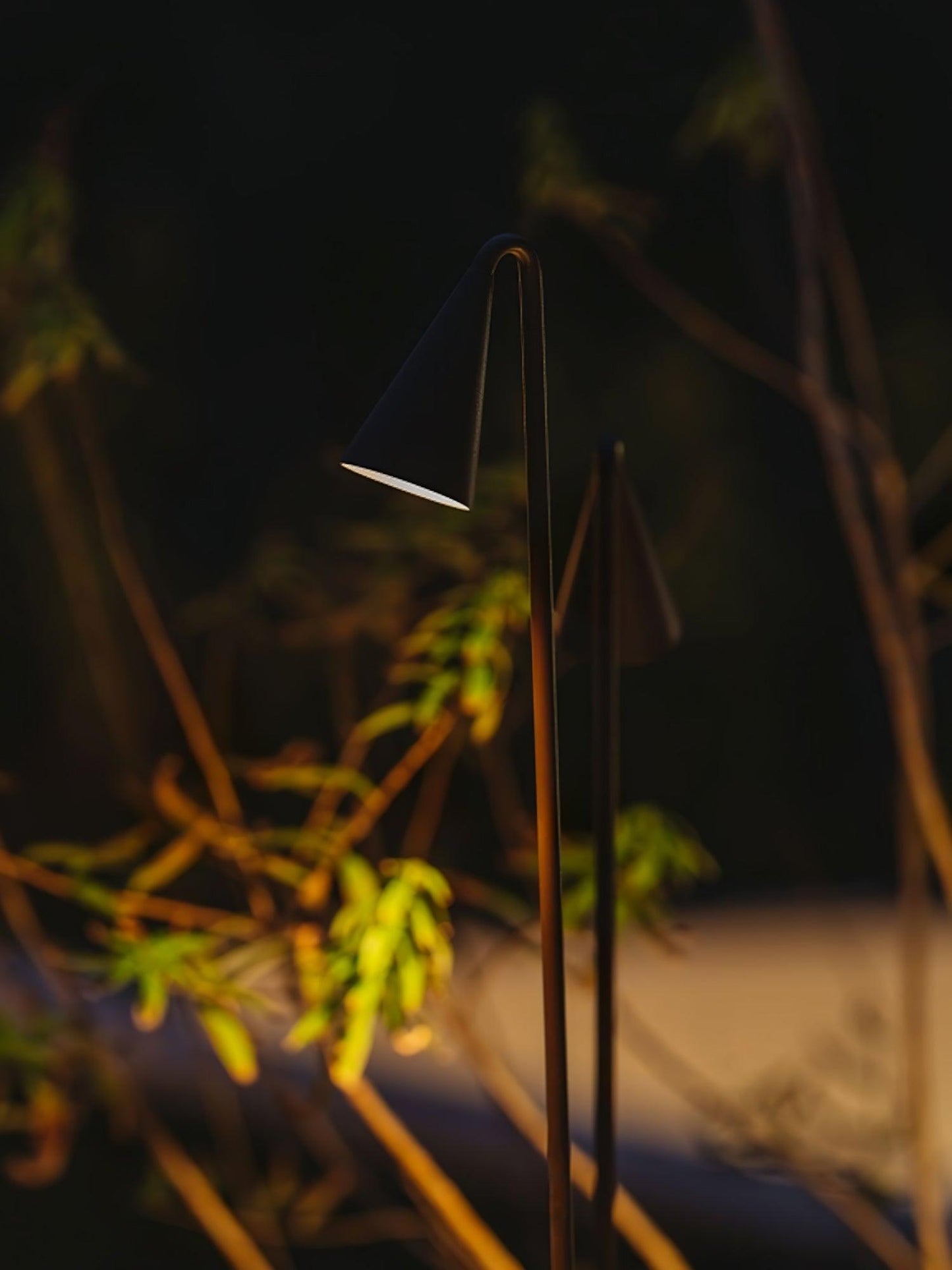 Bellflower Outdoor Floor Lamp - LED Waterproof Garden Light