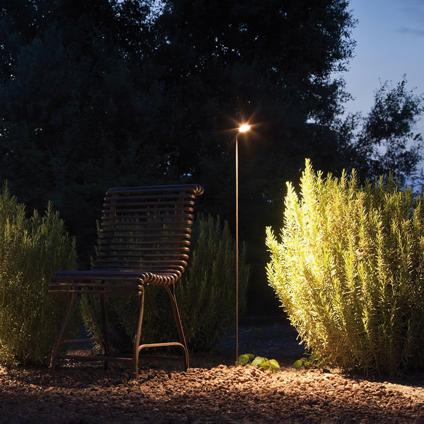 Bellflower Outdoor Floor Lamp - LED Waterproof Garden Light