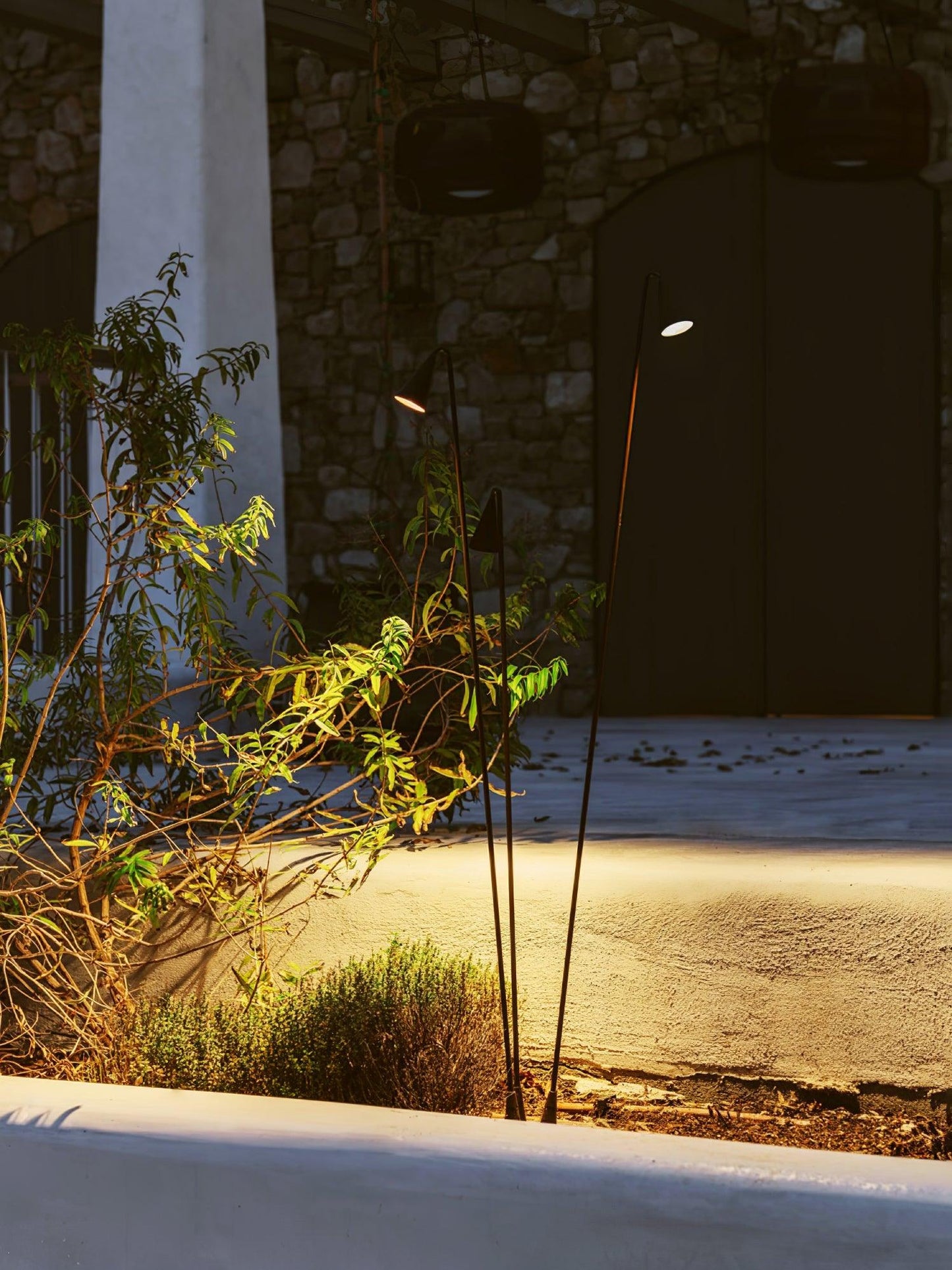 Bellflower Outdoor Floor Lamp - LED Waterproof Garden Light