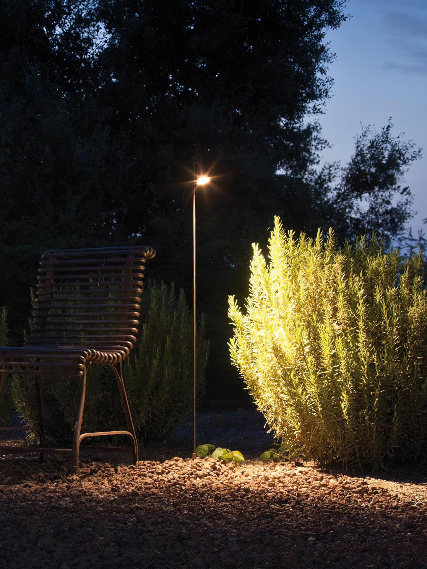 Bellflower Outdoor Floor Lamp - LED Waterproof Garden Light