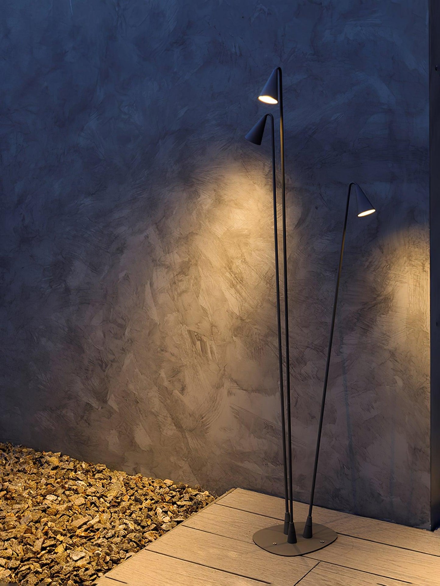 Bellflower Outdoor Floor Lamp - LED Waterproof Garden Light