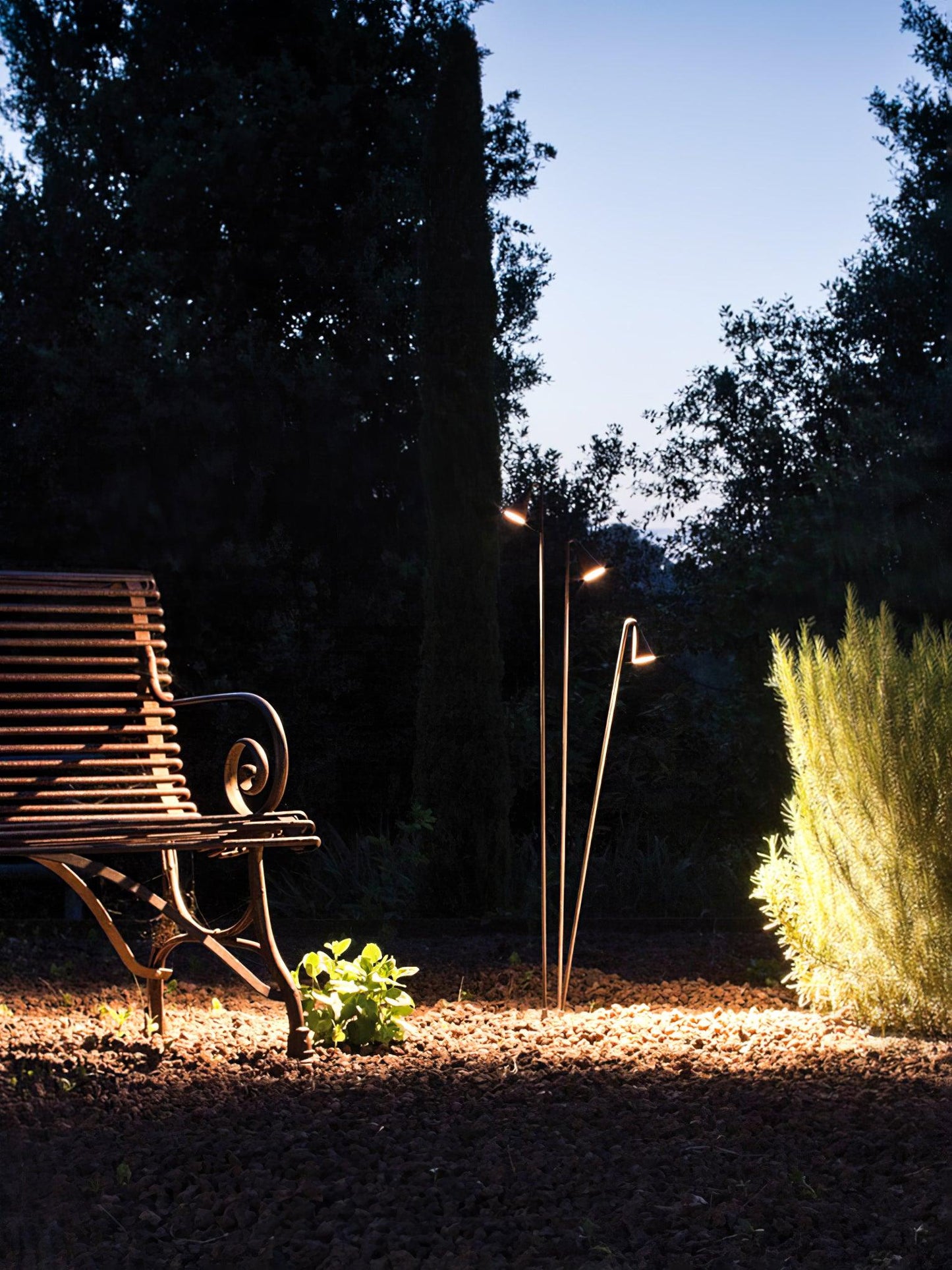 Bellflower Outdoor Floor Lamp - LED Waterproof Garden Light
