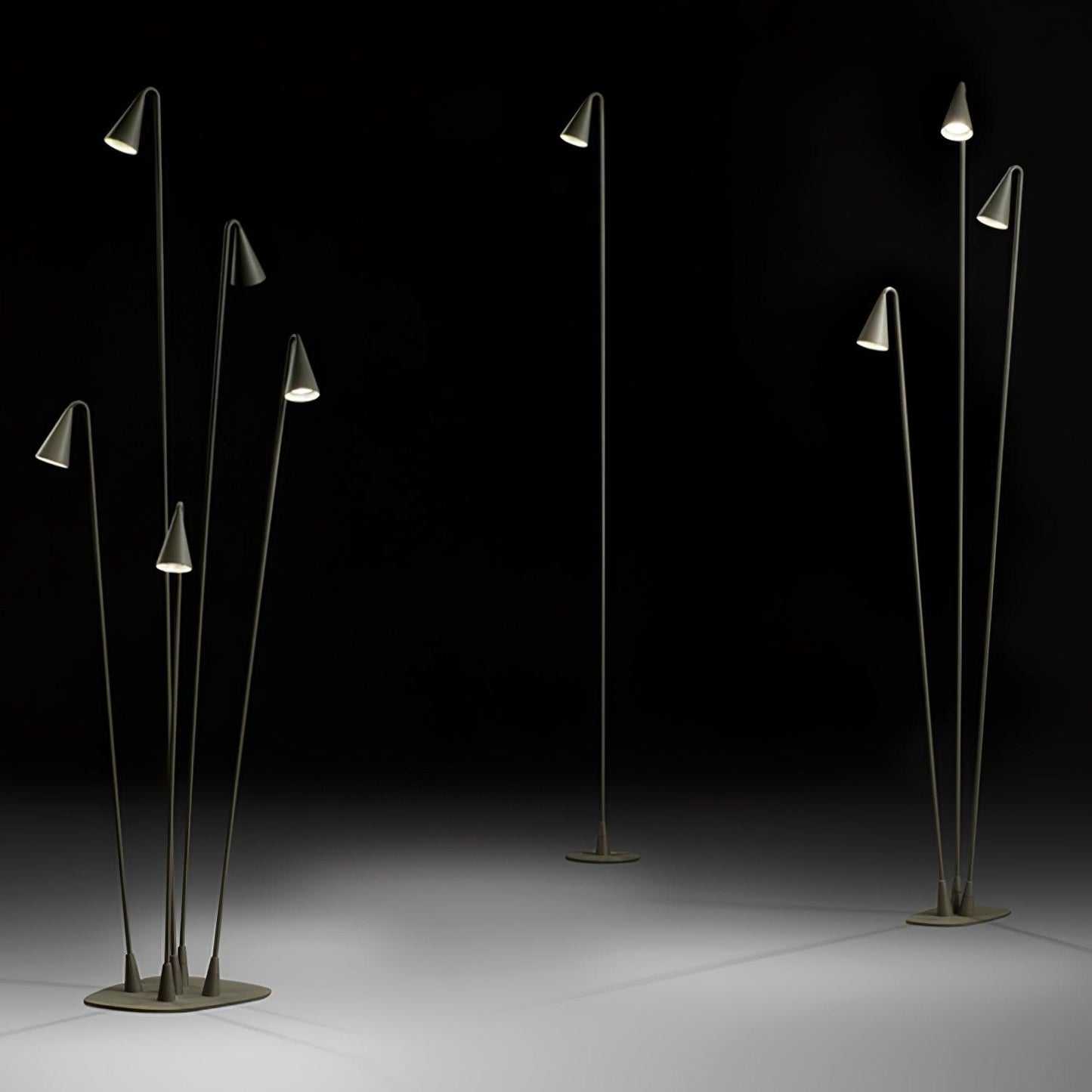 Bellflower Outdoor Floor Lamp - LED Waterproof Garden Light