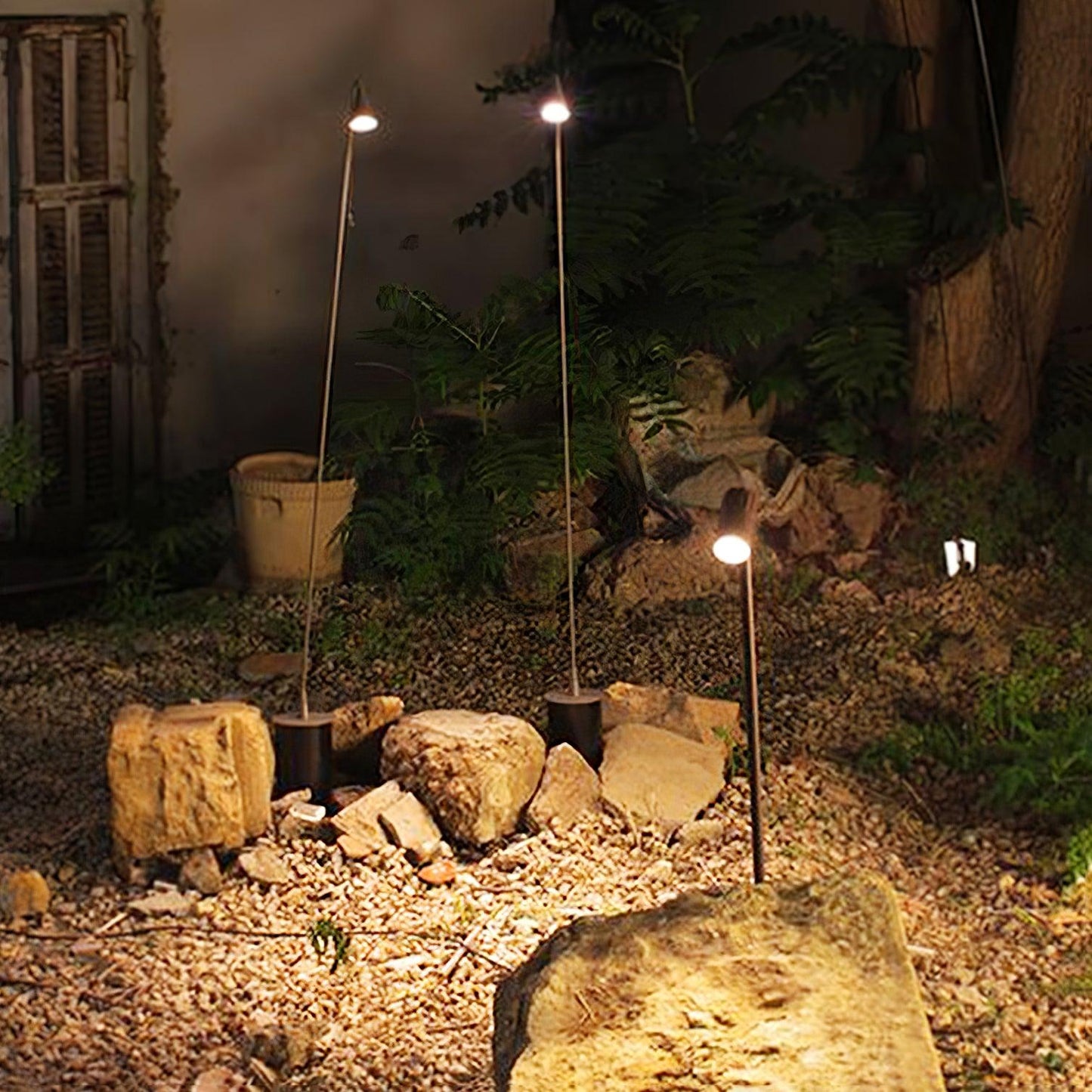 Bellflower Outdoor Floor Lamp - LED Waterproof Garden Light