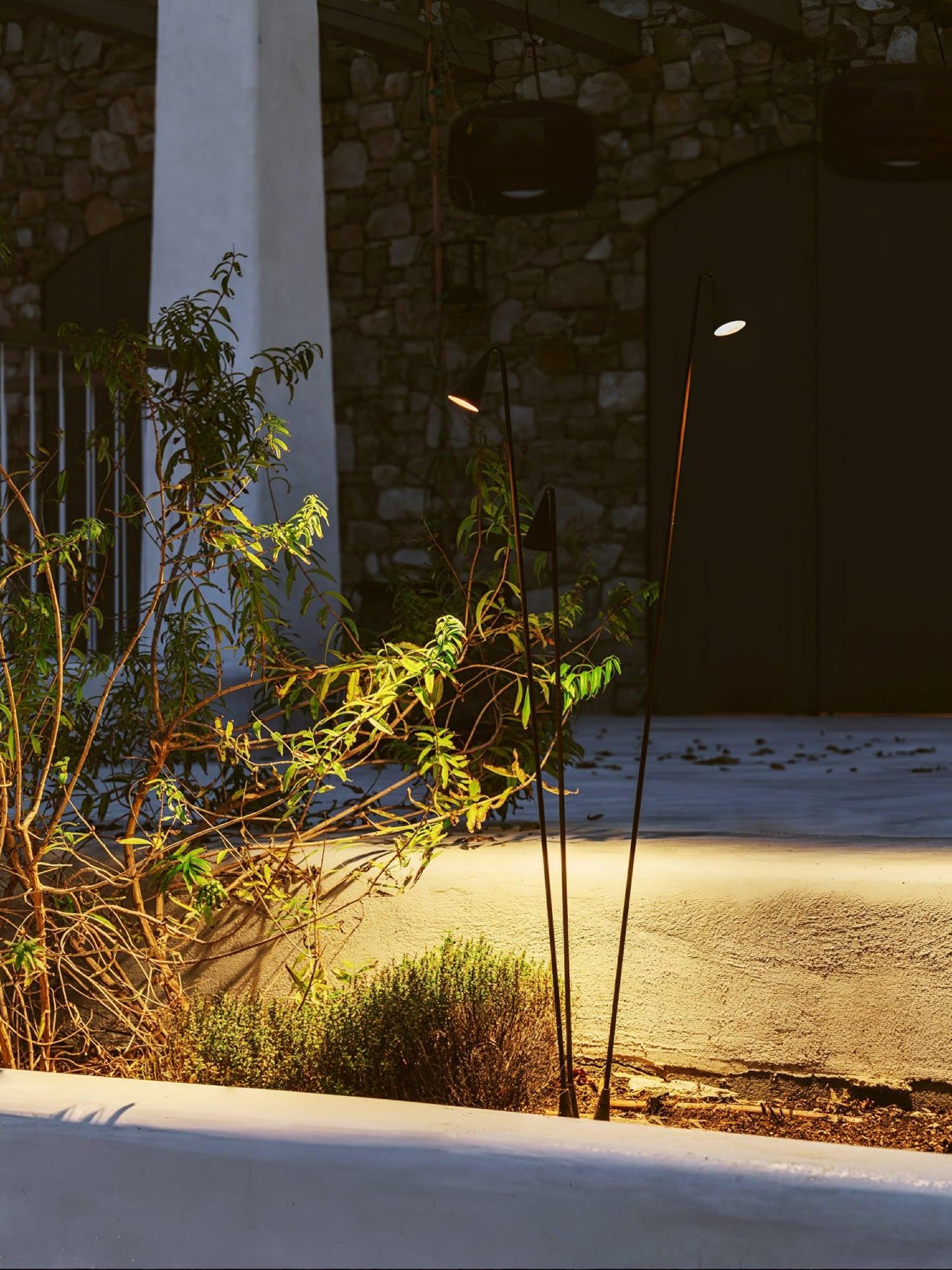 Bellflower Outdoor Floor Lamp - LED Waterproof Garden Light
