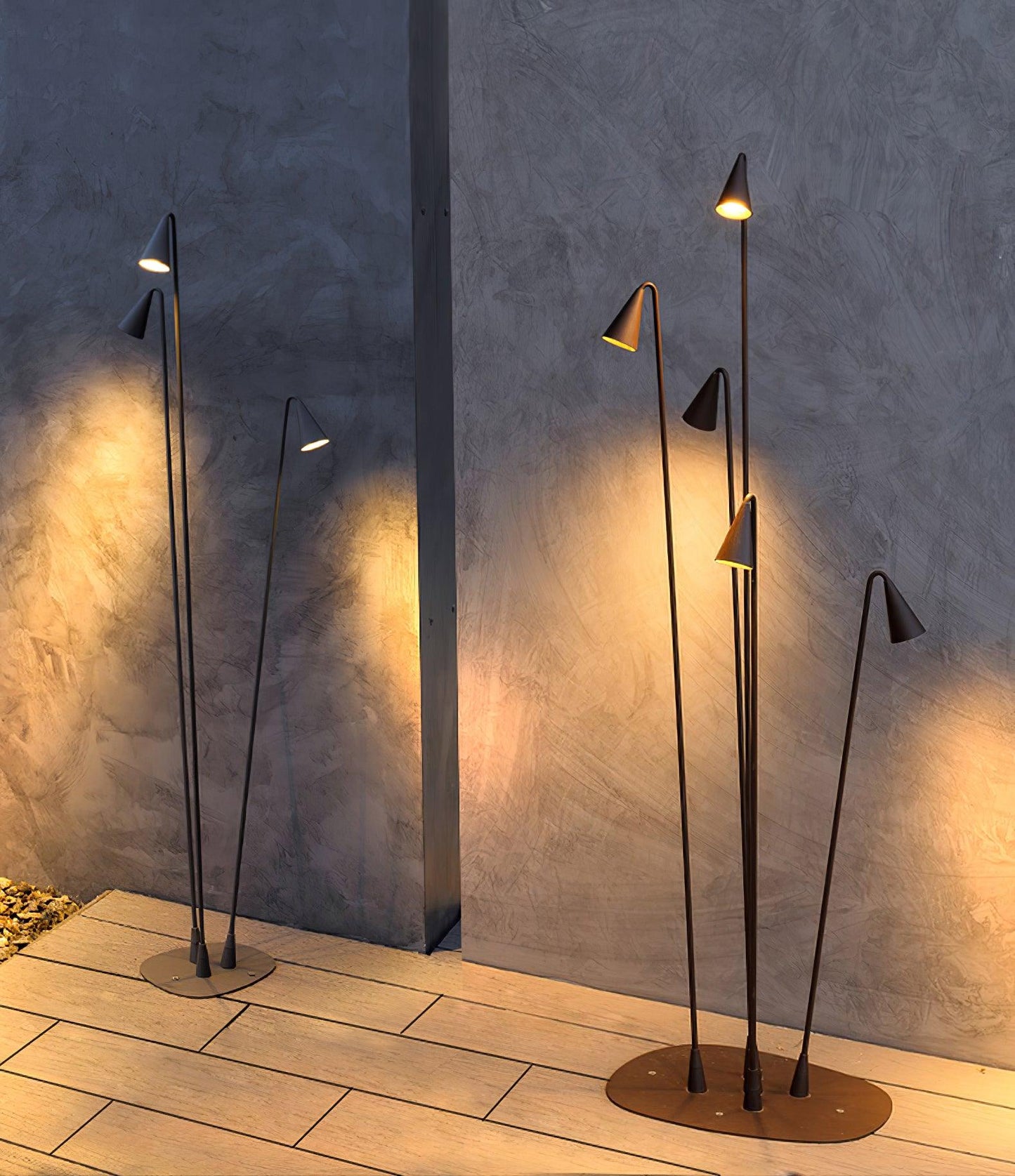 Bellflower Outdoor Floor Lamp - LED Waterproof Garden Light