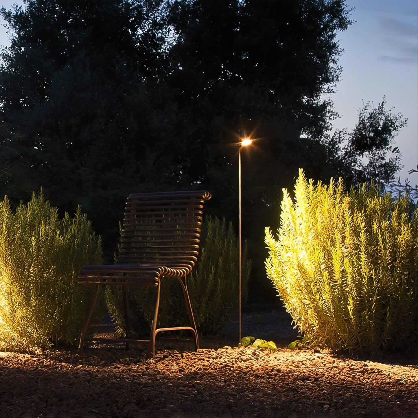 Bellflower Outdoor Floor Lamp - LED Waterproof Garden Light