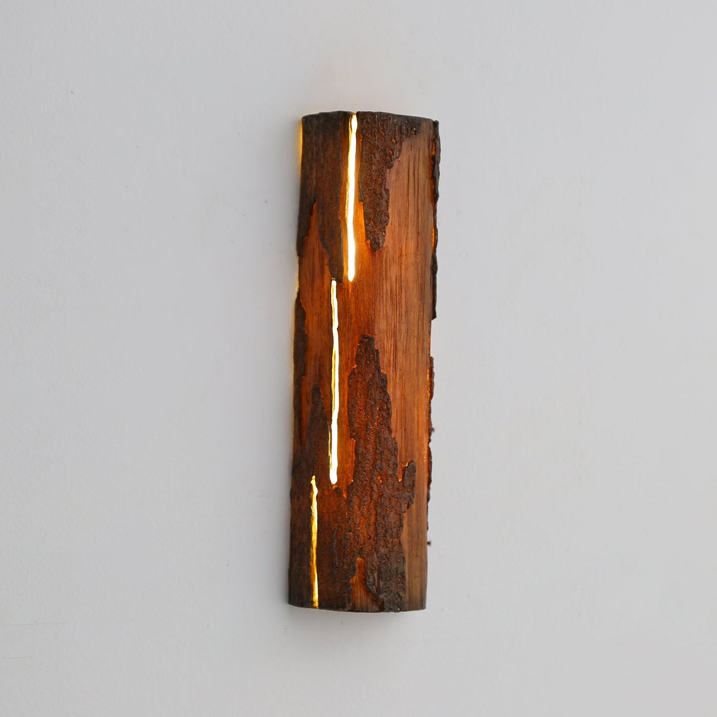 Broken Bark Wall Light LED Indoor Rustic Fixture