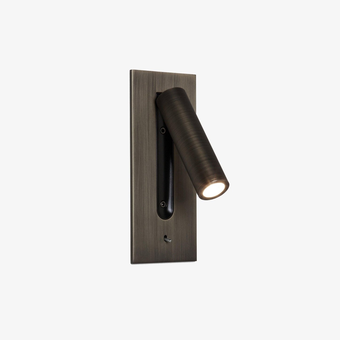 Folded Back Bedside Wall Lamp with LED Light and Switch