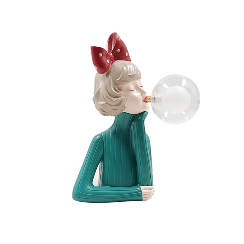 Dekoratives Ambientelicht Bubble Girl LED Night Light