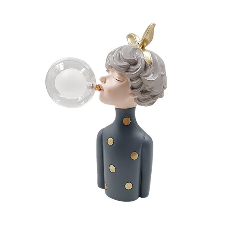 Dekoratives Ambientelicht Bubble Girl LED Night Light