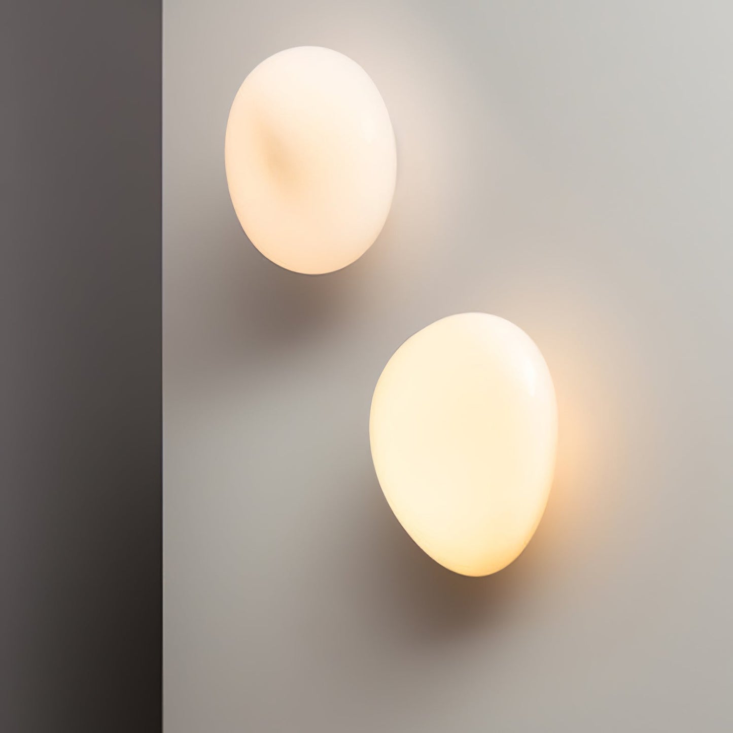 Bubble Glass Wall Lamp with Dimmable LED - Indoor Lighting