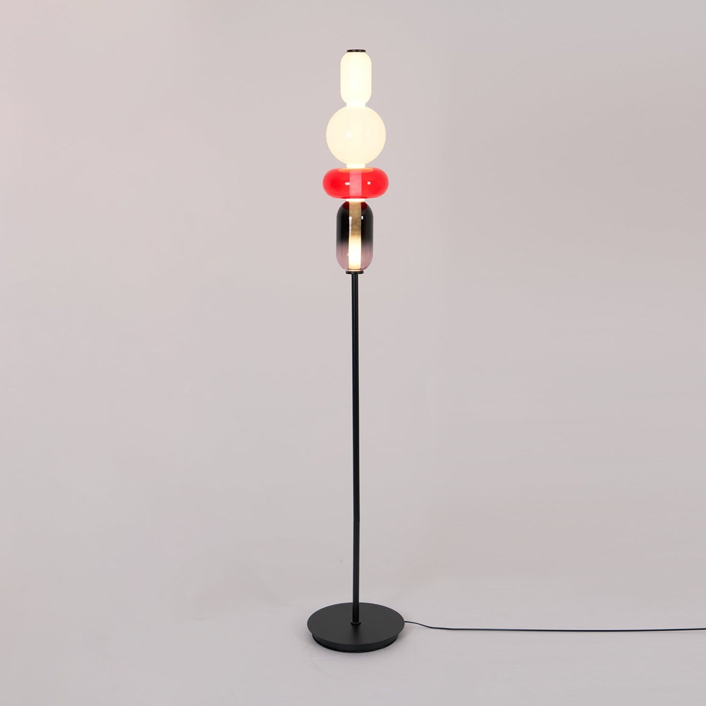 Candied Glass Floor Light with Integrated LED - Indoor Lamp