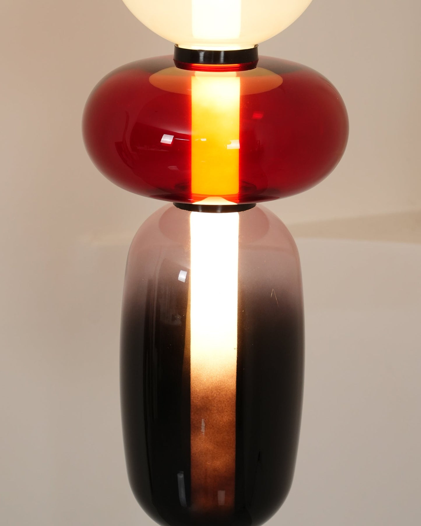 Candied Glass Floor Light with Integrated LED - Indoor Lamp