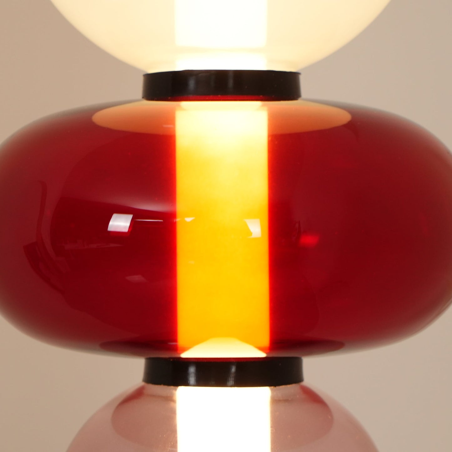 Candied Glass Floor Light with Integrated LED - Indoor Lamp