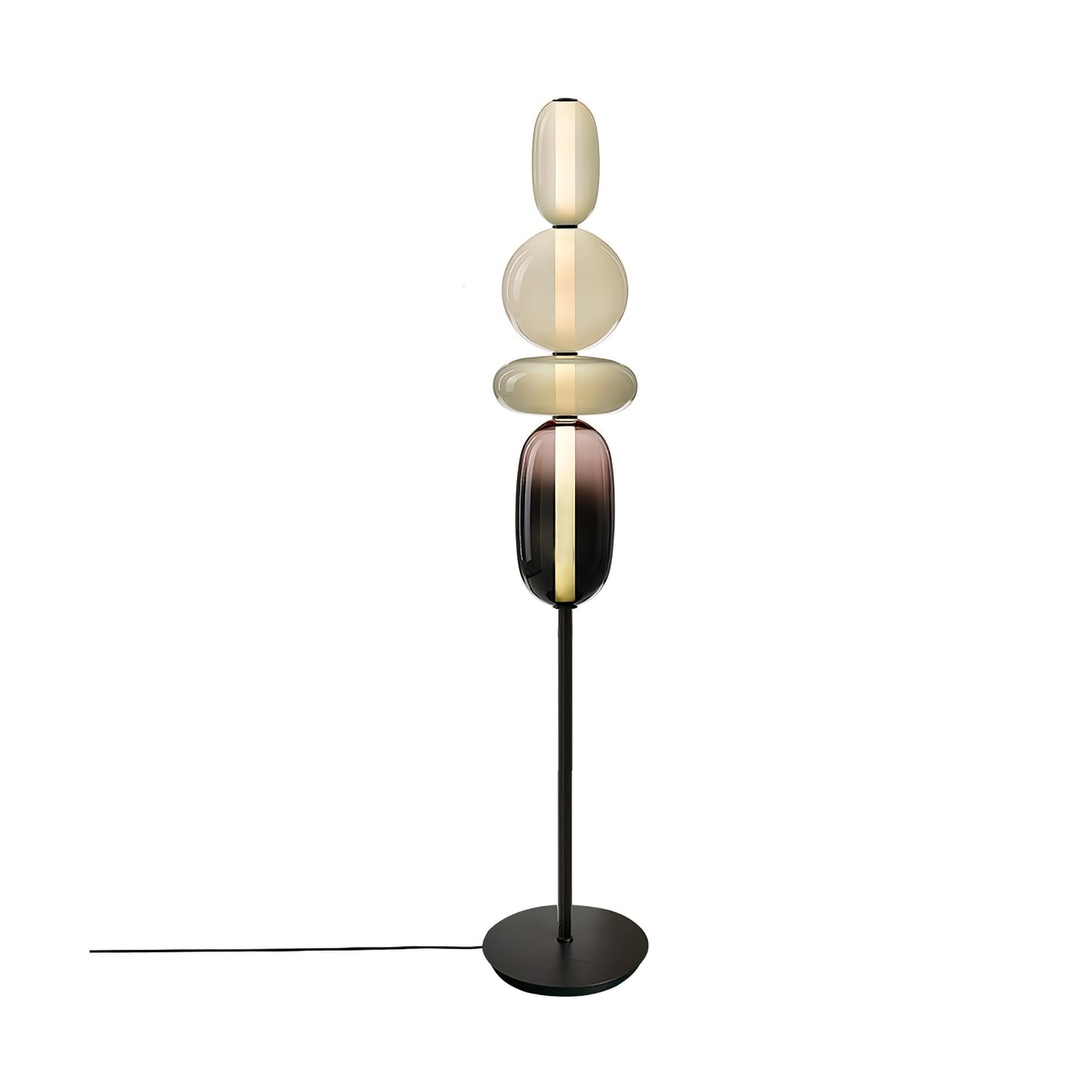 Candied Glass Floor Light with Integrated LED - Indoor Lamp