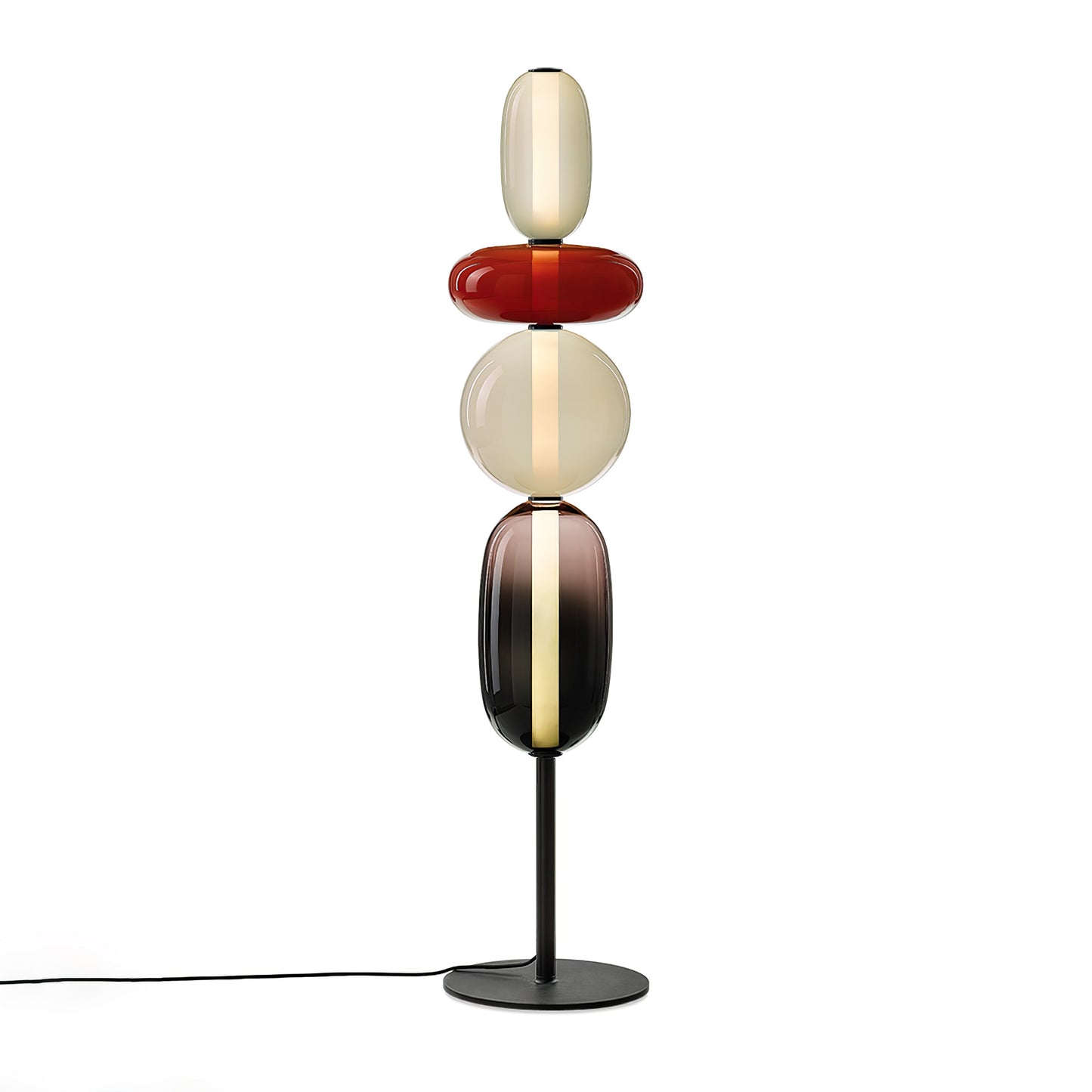 Candied Glass Floor Light with Integrated LED - Indoor Lamp