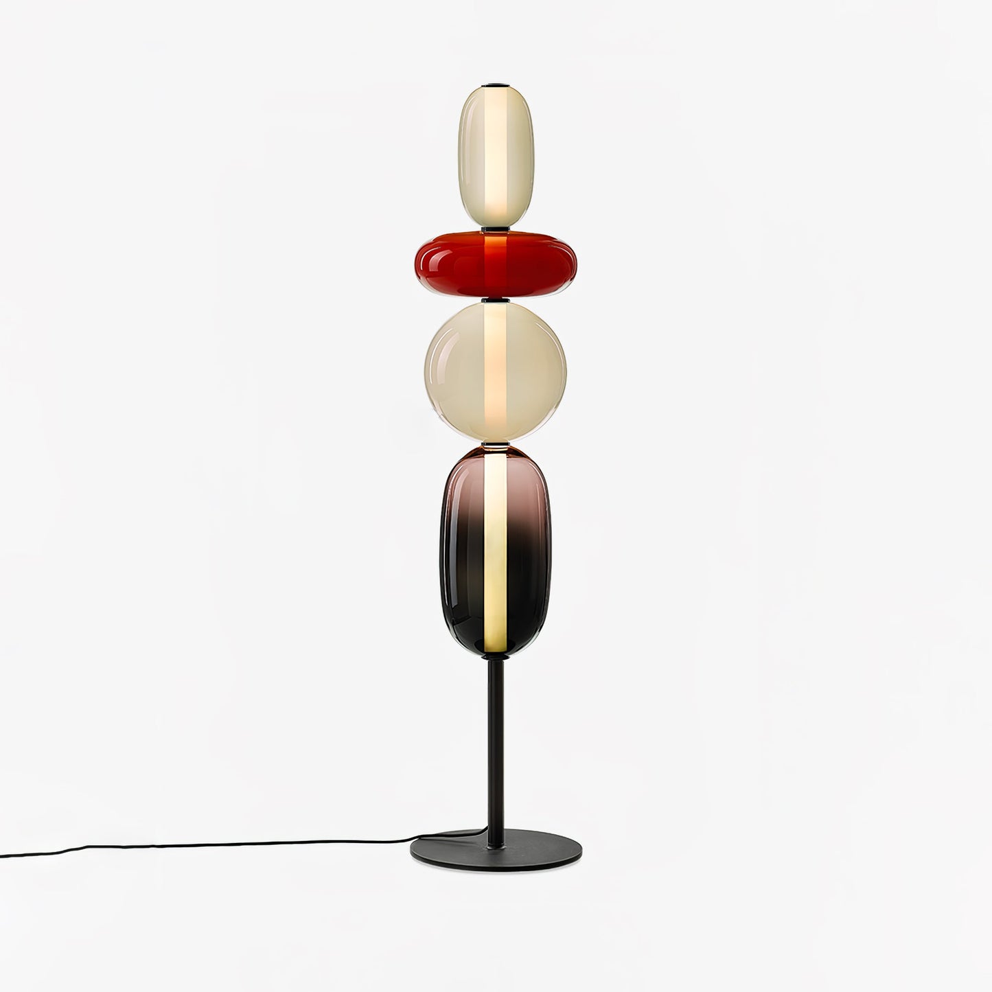 Candied Glass Floor Light with Integrated LED - Indoor Lamp
