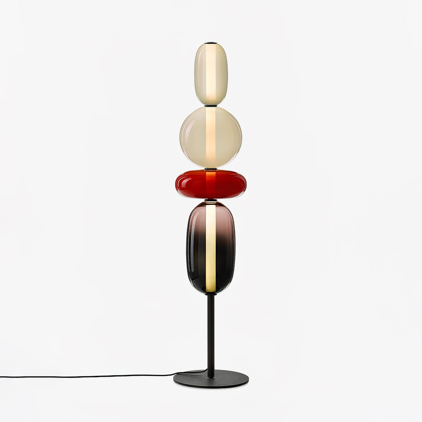 Candied Glass Floor Light with Integrated LED - Indoor Lamp