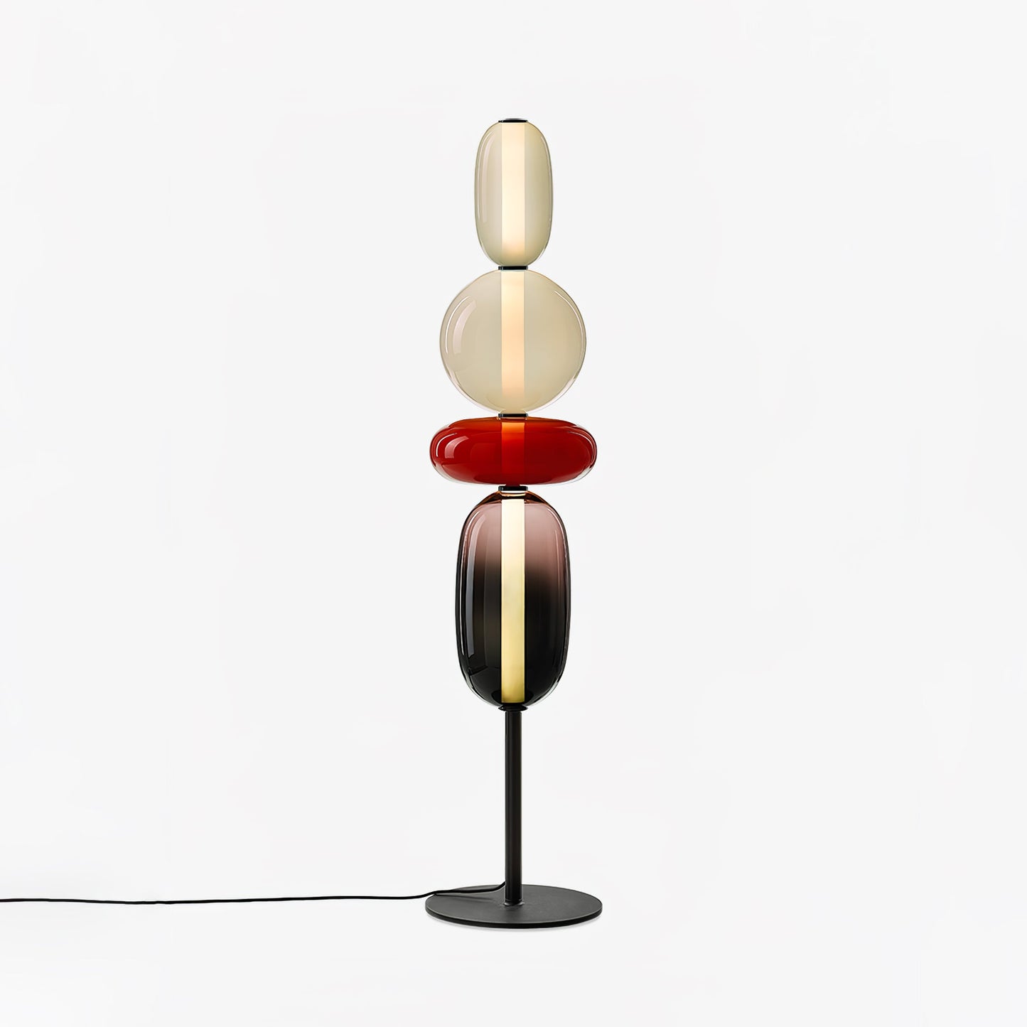 Candied Glass Floor Light with Integrated LED - Indoor Lamp
