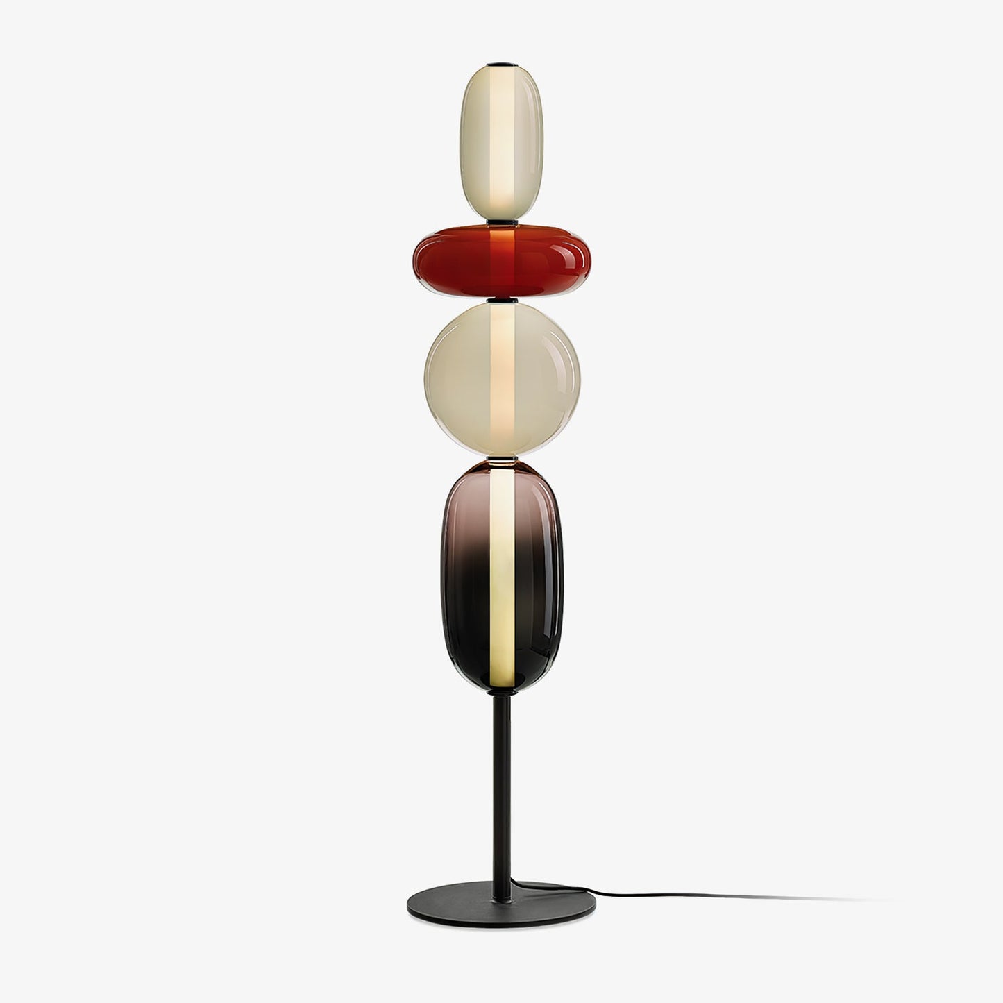 Candied Glass Floor Light with Integrated LED - Indoor Lamp