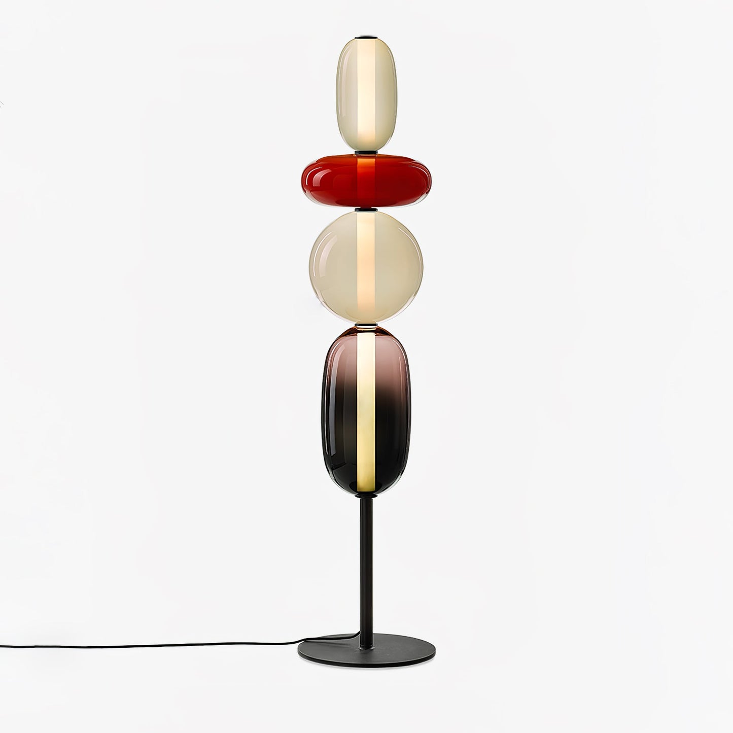 Candied Glass Floor Light with Integrated LED - Indoor Lamp