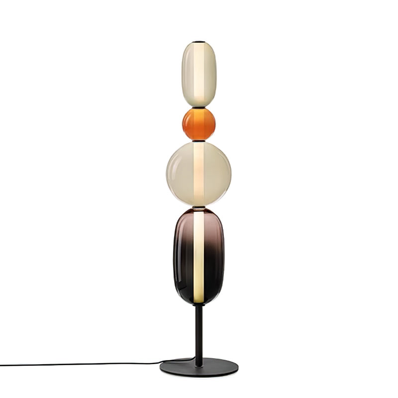 Candied Glass Floor Light with Integrated LED - Indoor Lamp