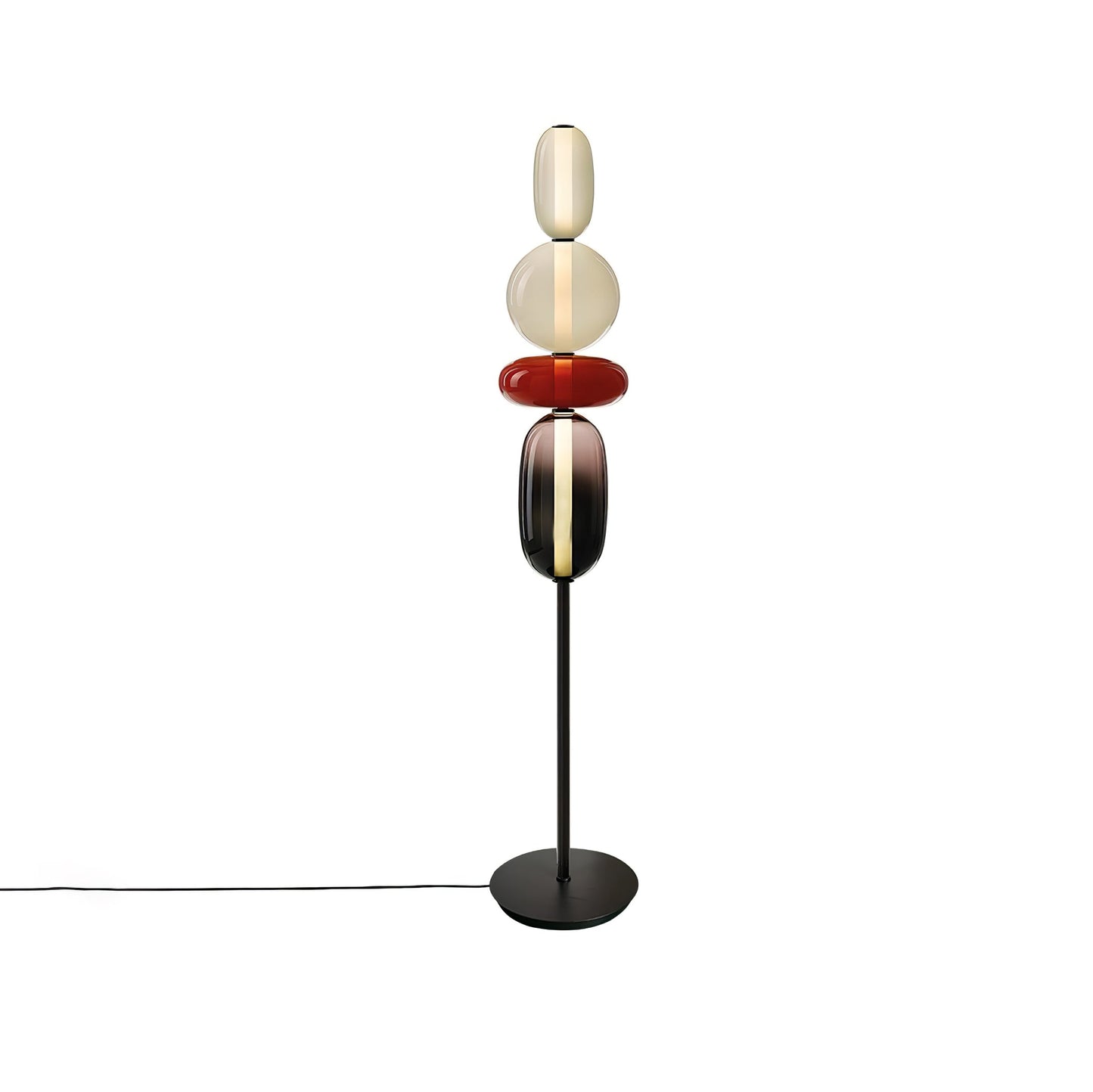 Candied Glass Floor Light with Integrated LED - Indoor Lamp