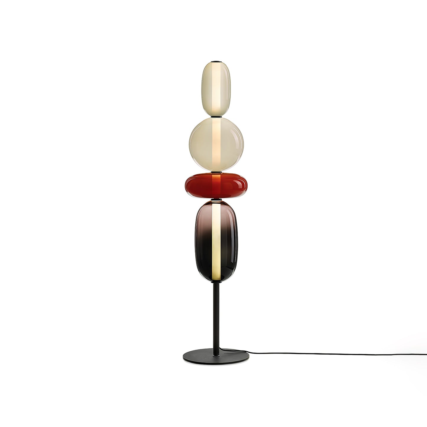 Candied Glass Floor Light with Integrated LED - Indoor Lamp