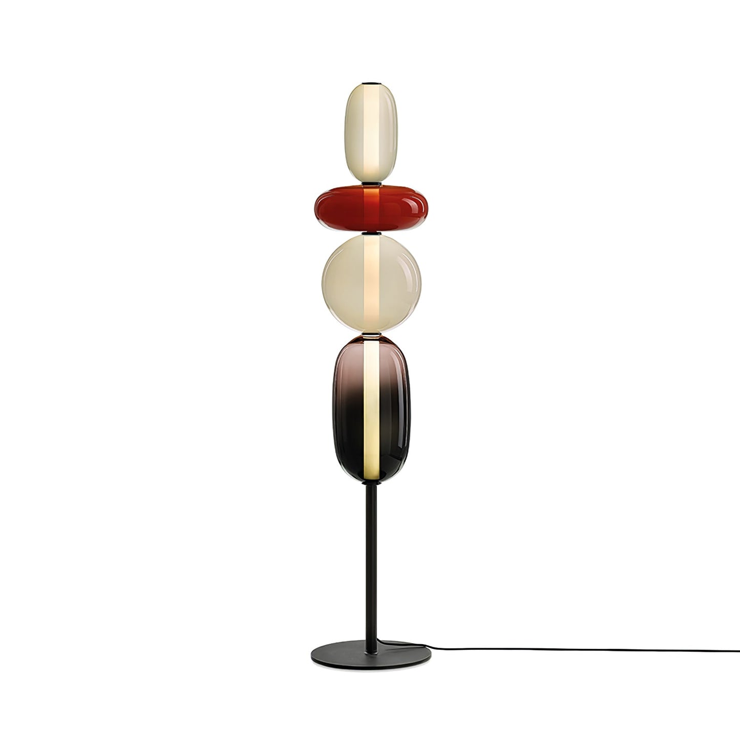 Candied Glass Floor Light with Integrated LED - Indoor Lamp